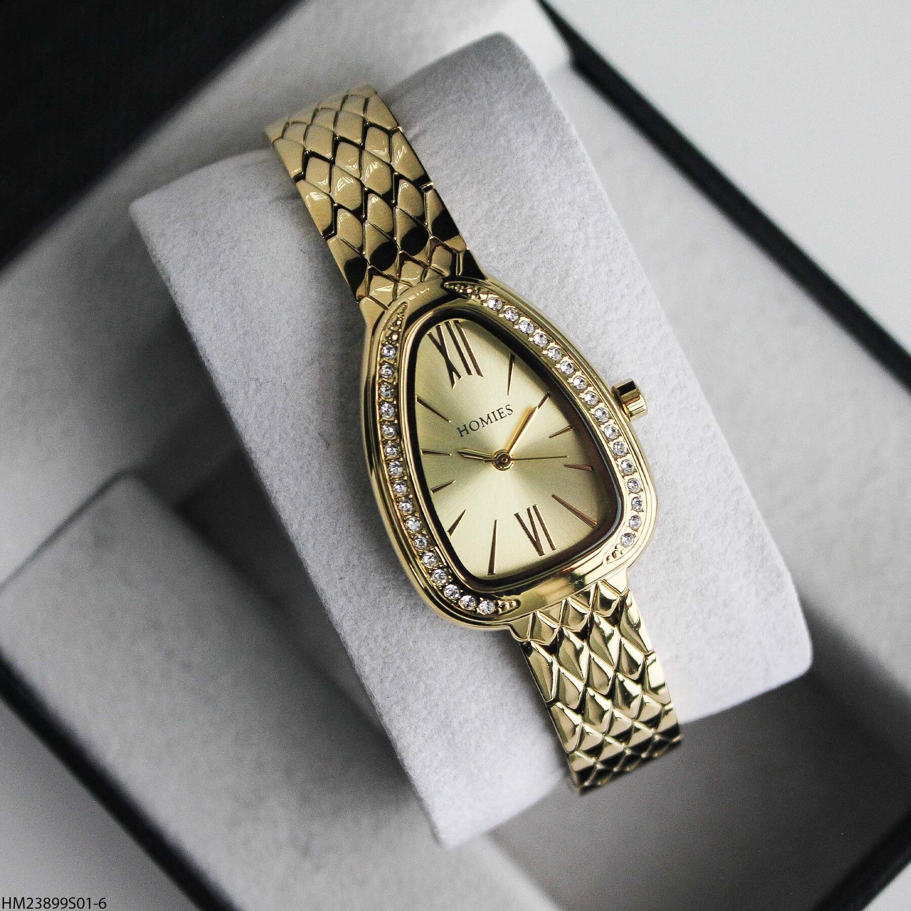 Homies HM23899S01-6 Çelik kordonlu  Kadın Kol Saati