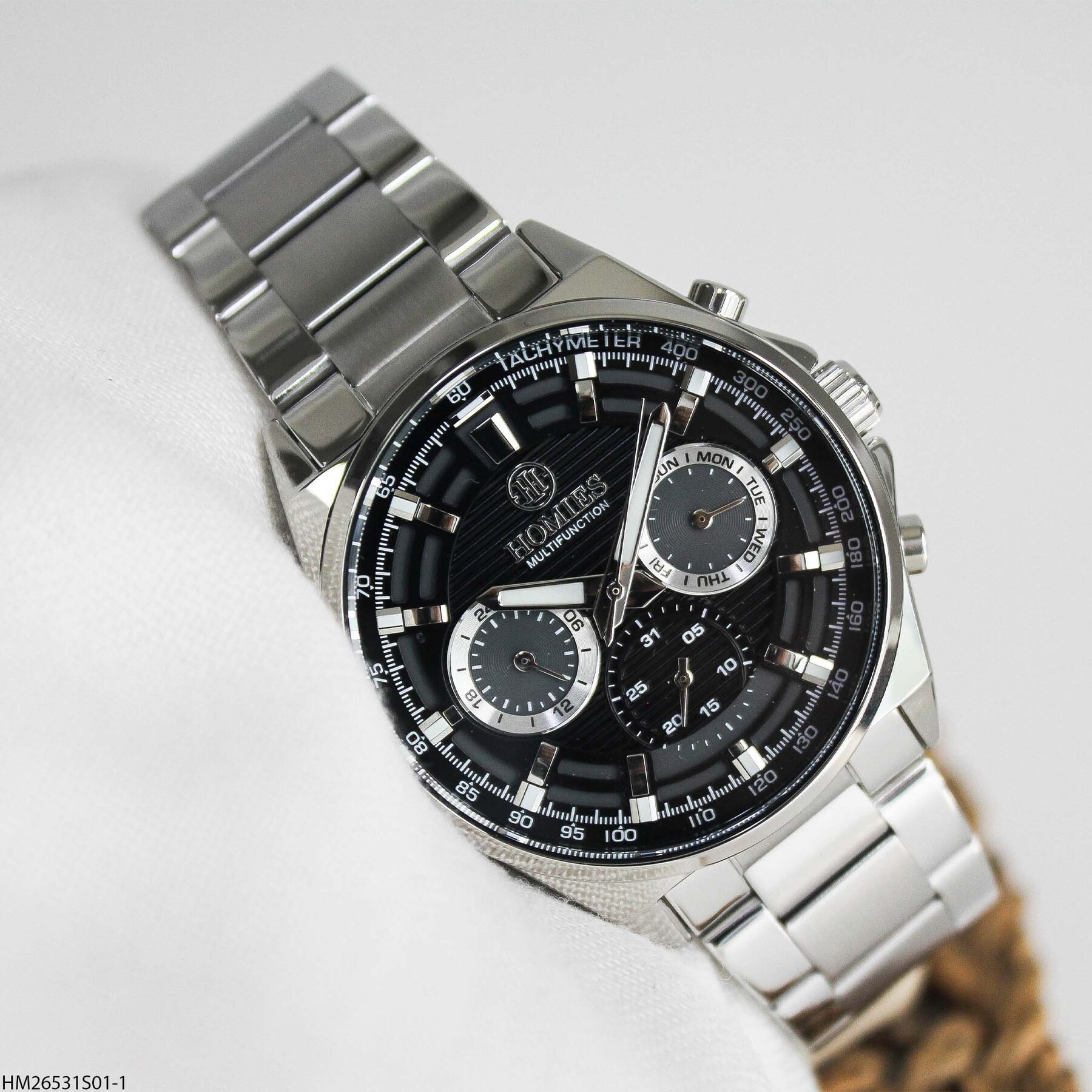 Homies HM26531S01-1 Çelik Kordonlu Erkek Kol Saati