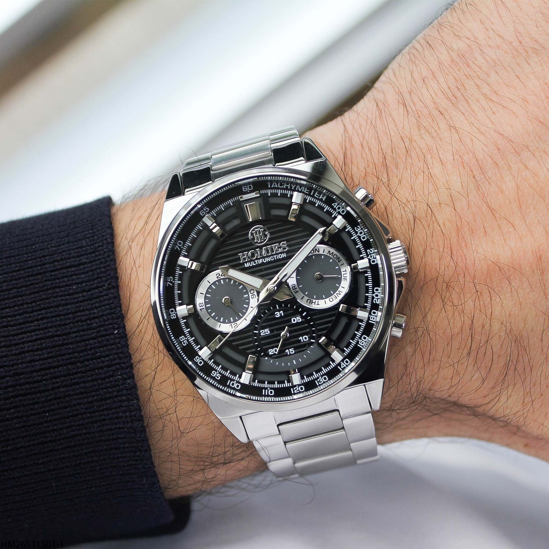 Homies HM26531S01-1 Çelik Kordonlu Erkek Kol Saati