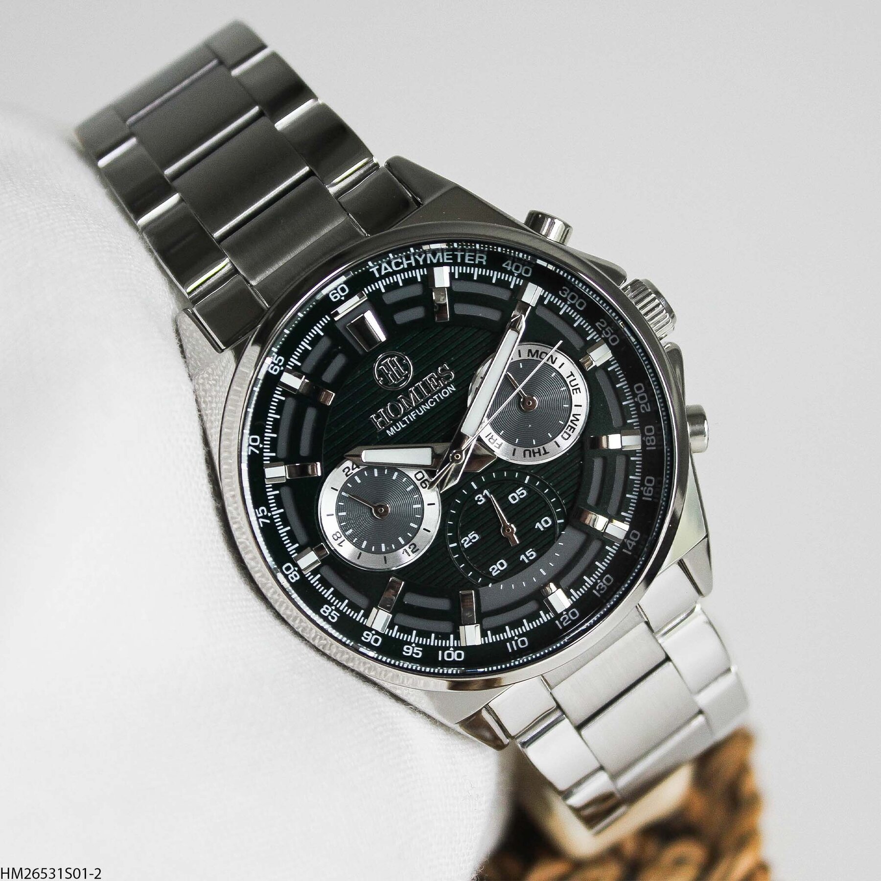 Homies HM26531S01-2 Çelik Kordonlu Erkek Kol Saati