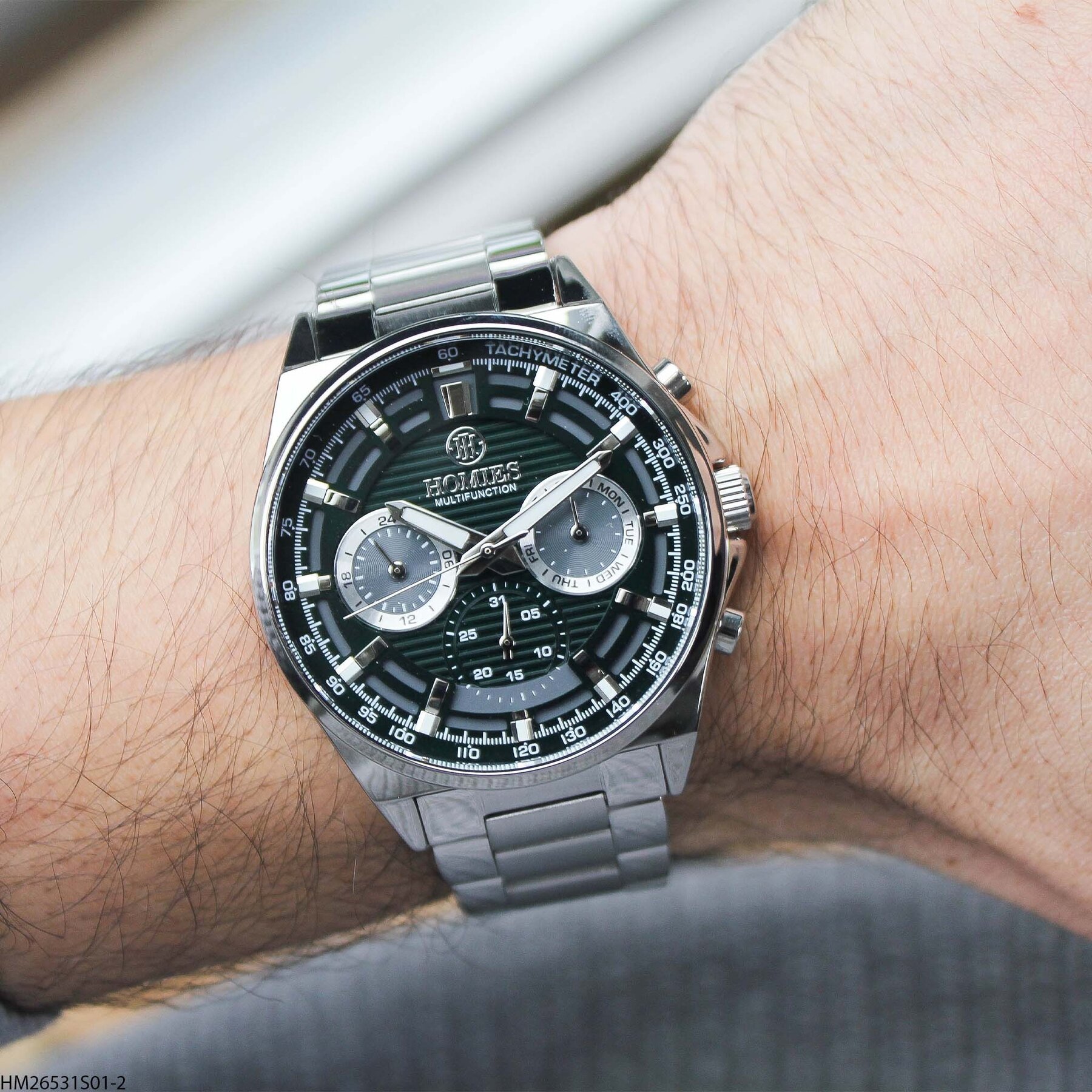 Homies HM26531S01-2 Çelik Kordonlu Erkek Kol Saati