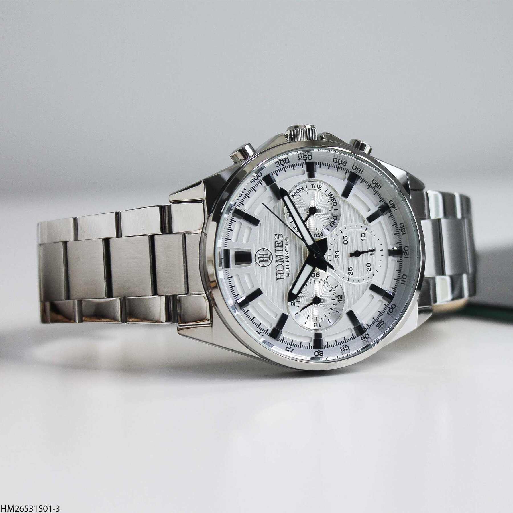 Homies HM26531S01-3 Çelik Kordonlu Erkek Kol Saati