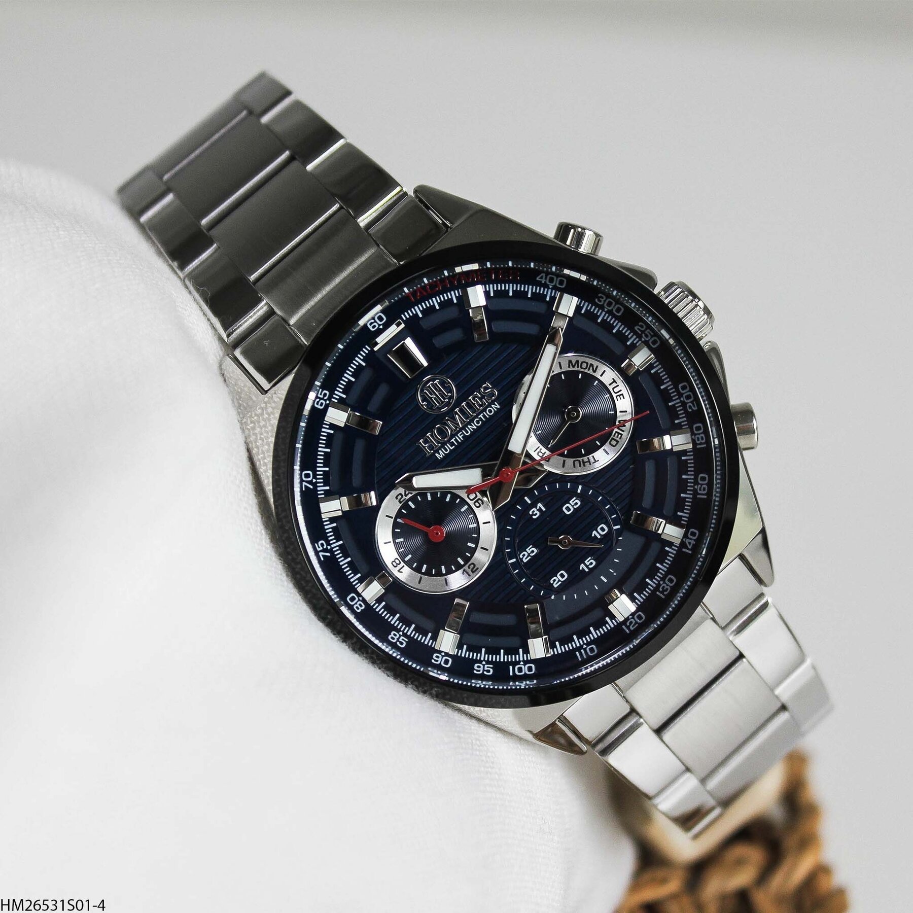 Homies HM26531S01-4 Çelik Kordonlu Erkek Kol Saati