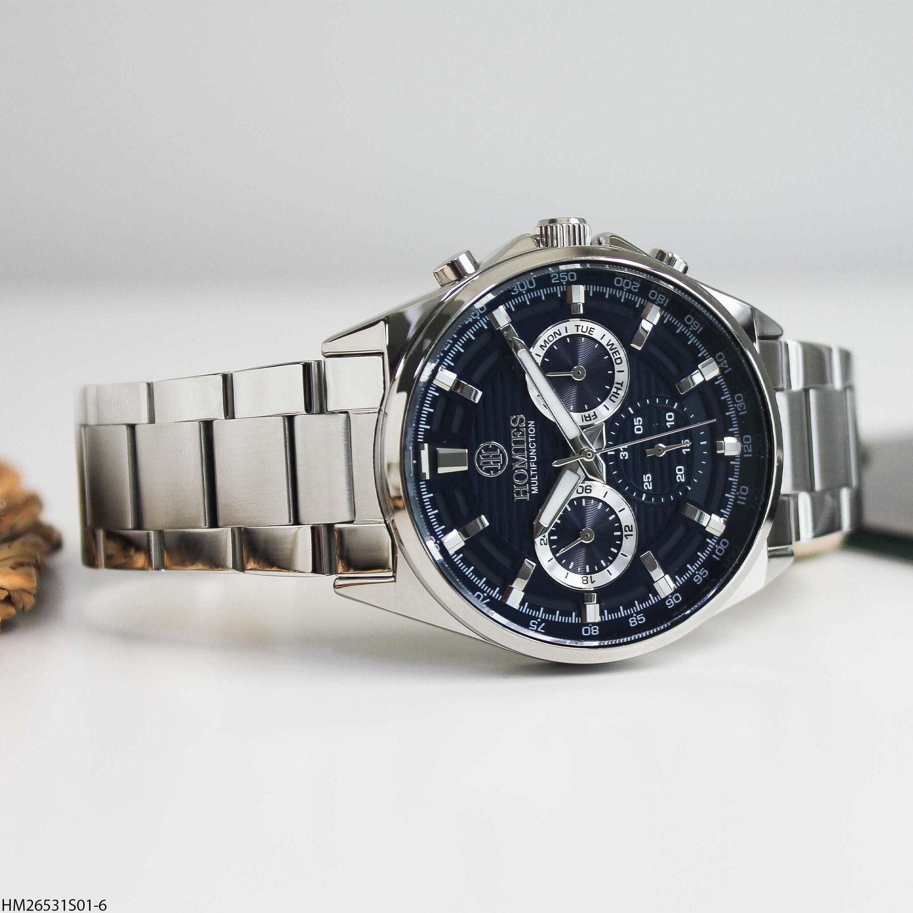 Homies HM26531S01-6 Çelik Kordonlu Erkek Kol Saati