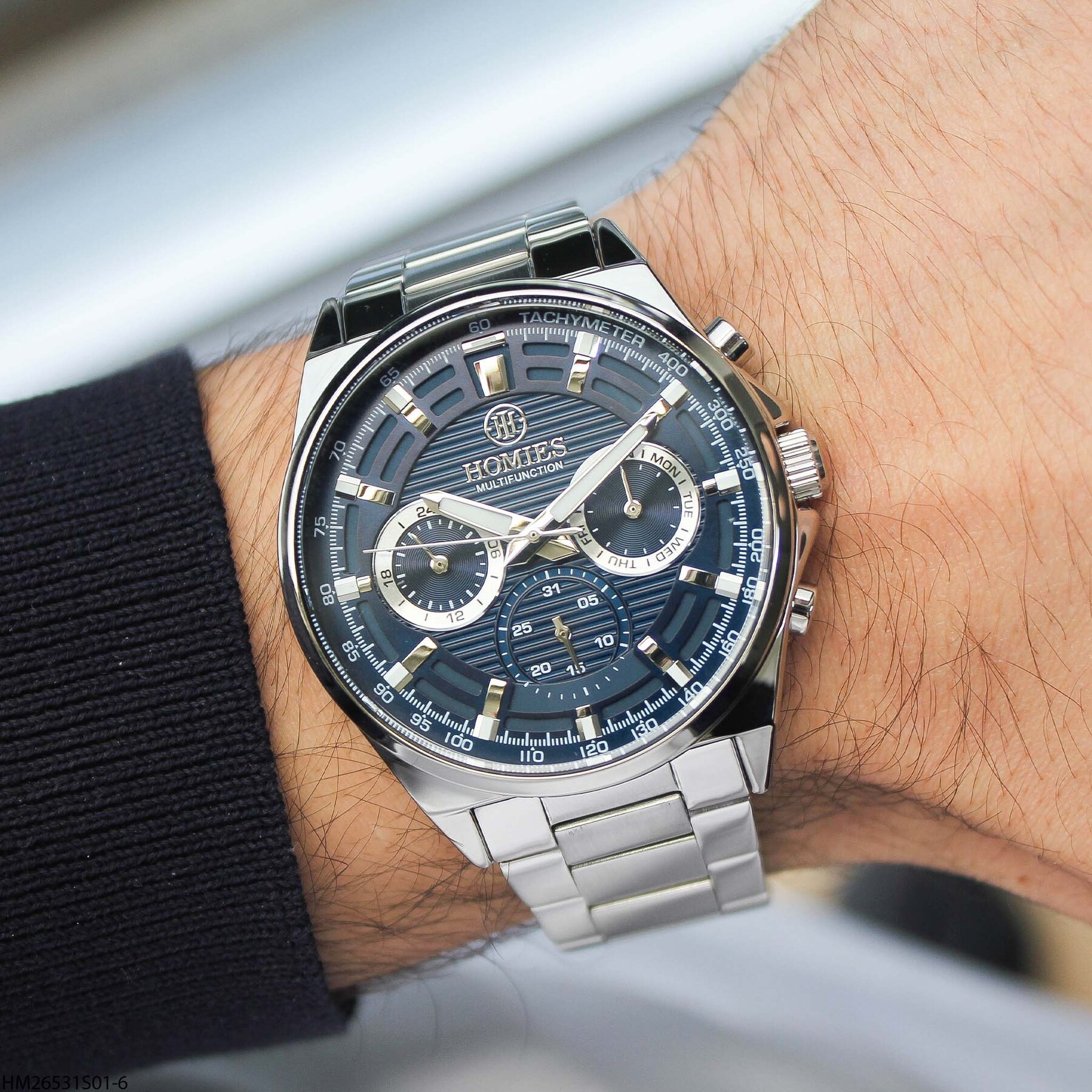 Homies HM26531S01-6 Çelik Kordonlu Erkek Kol Saati