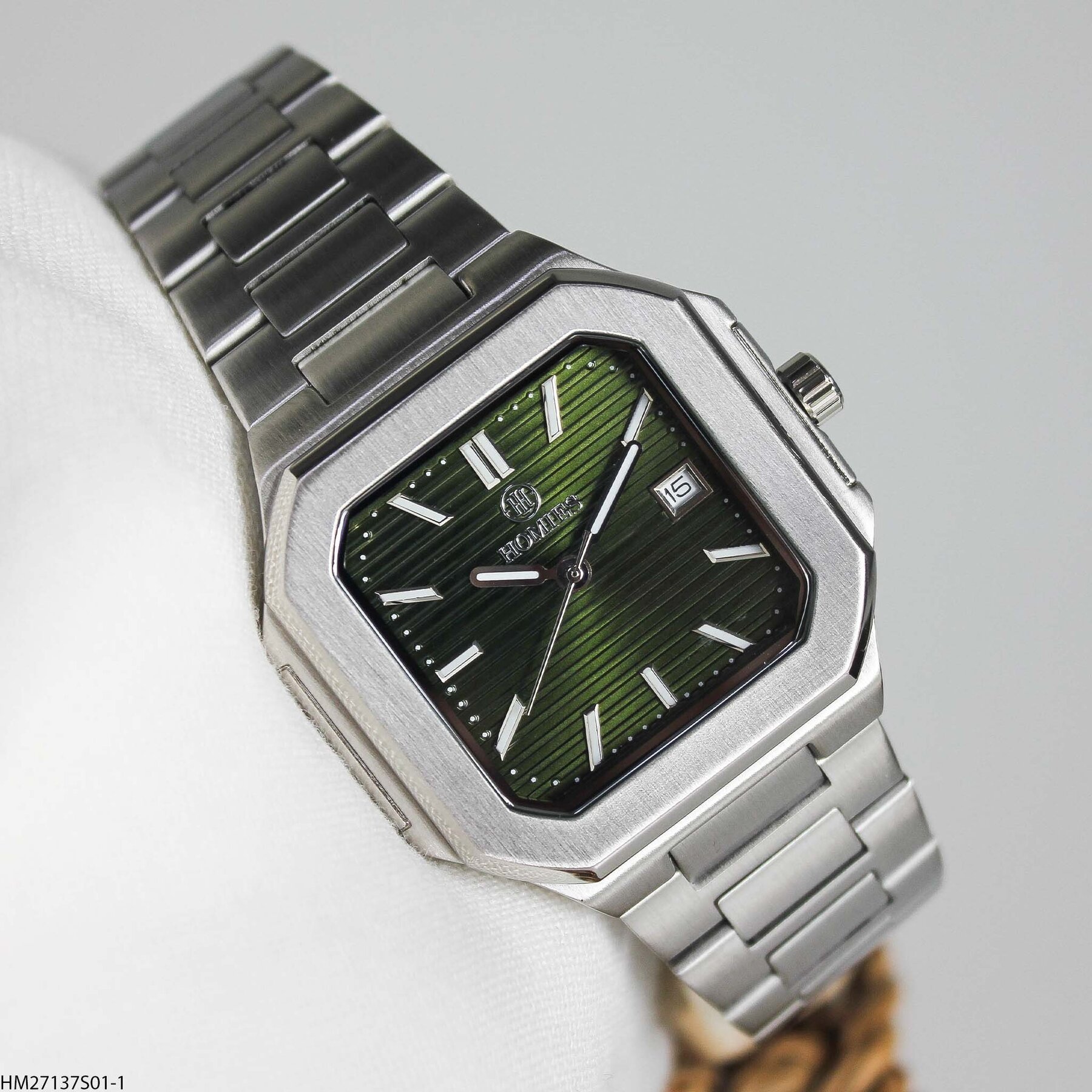 Homies HM27137S01-1 Çelik Kordonlu Erkek Kol Saati