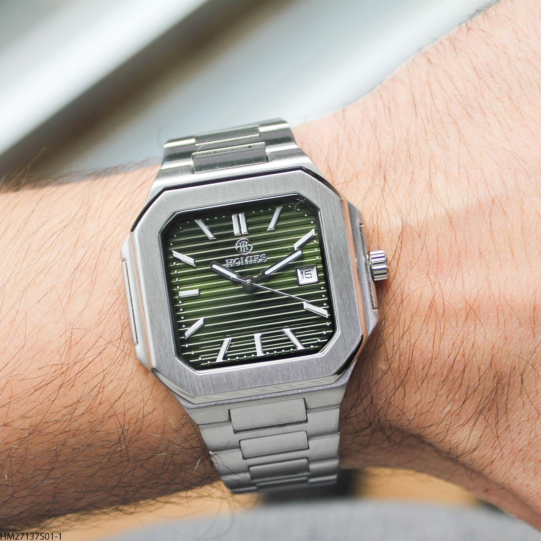 Homies HM27137S01-1 Çelik Kordonlu Erkek Kol Saati