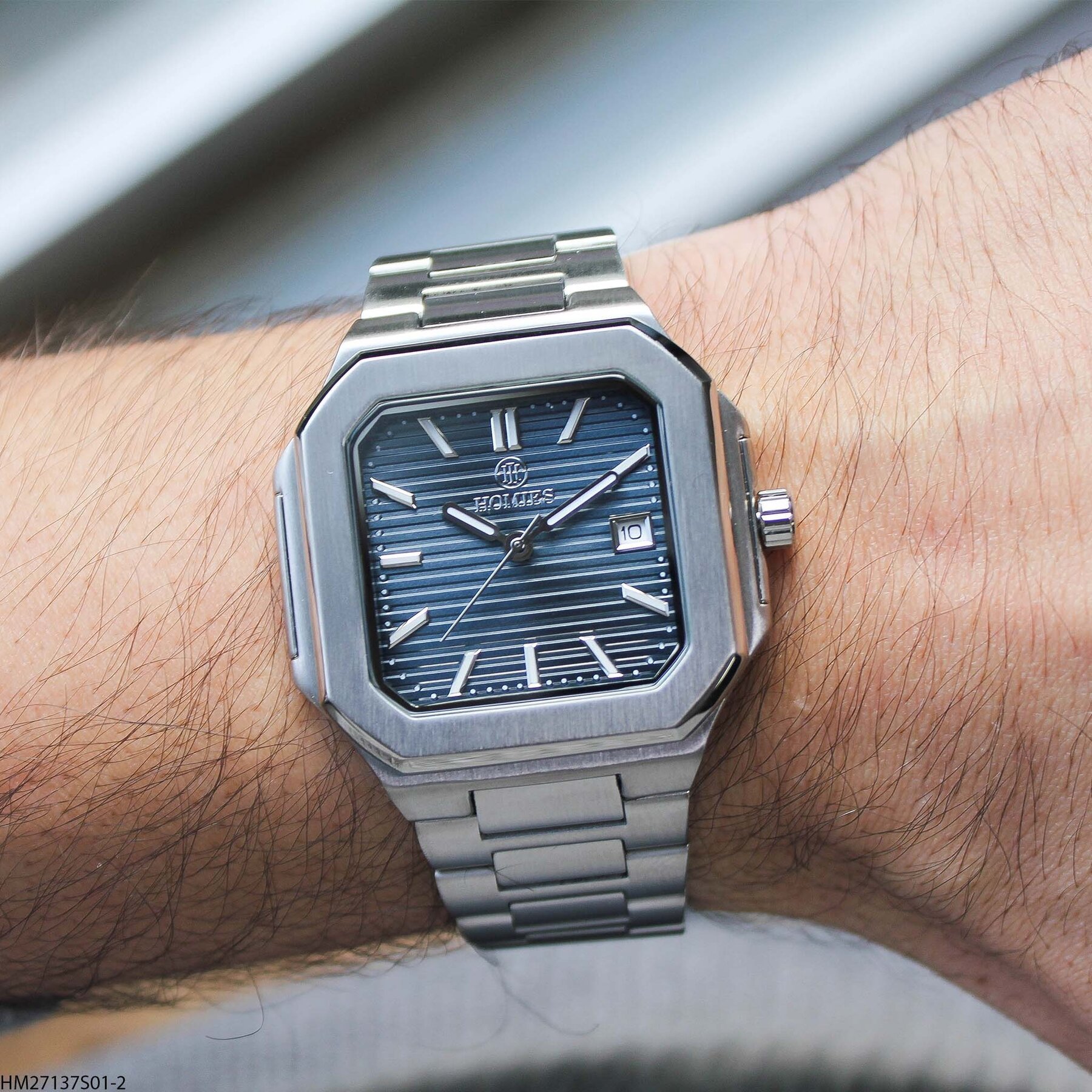 Homies HM27137S01-2 Çelik Kordonlu Erkek Kol Saati