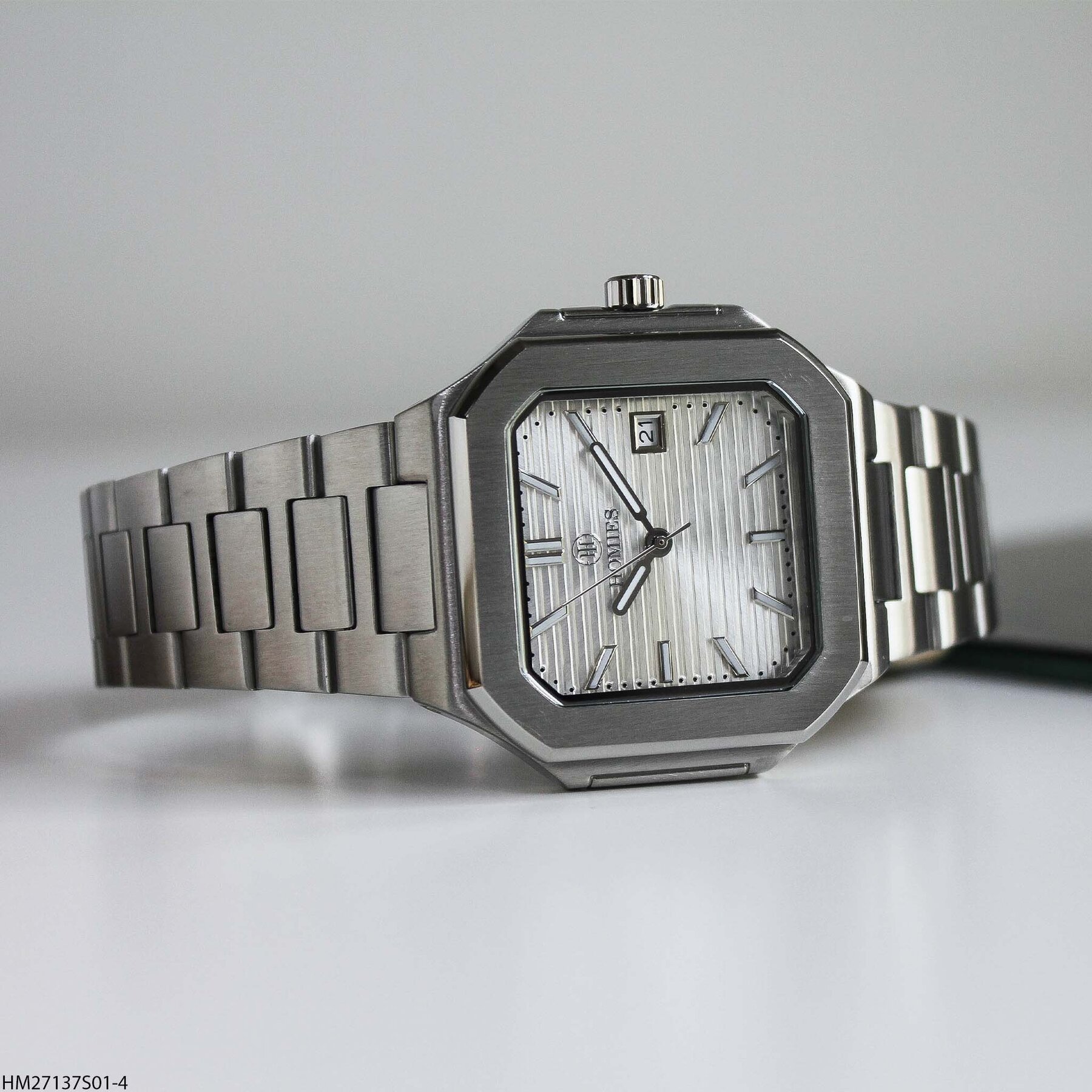 Homies HM27137S01-4 Çelik Kordonlu Erkek Kol Saati