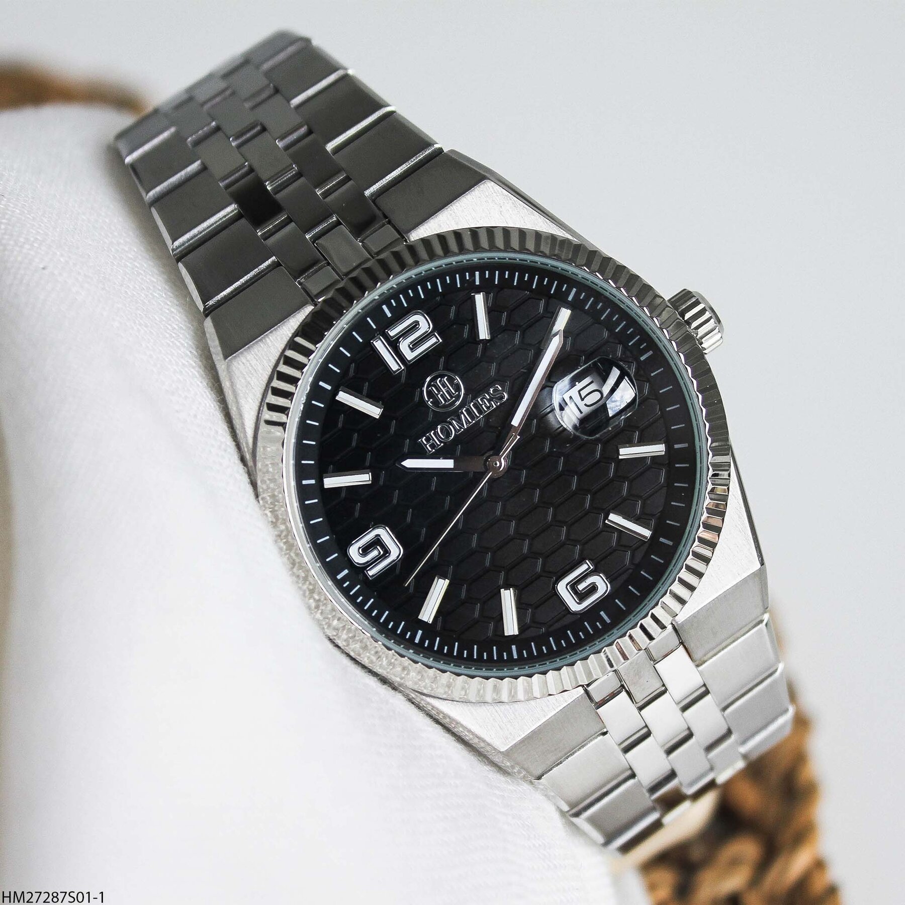 Homies HM27287S01-1 Çelik Kordonlu Erkek Kol Saati