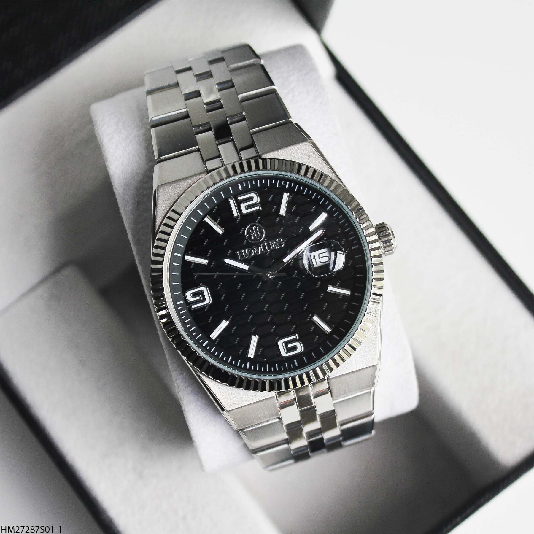 Homies HM27287S01-1 Çelik Kordonlu Erkek Kol Saati