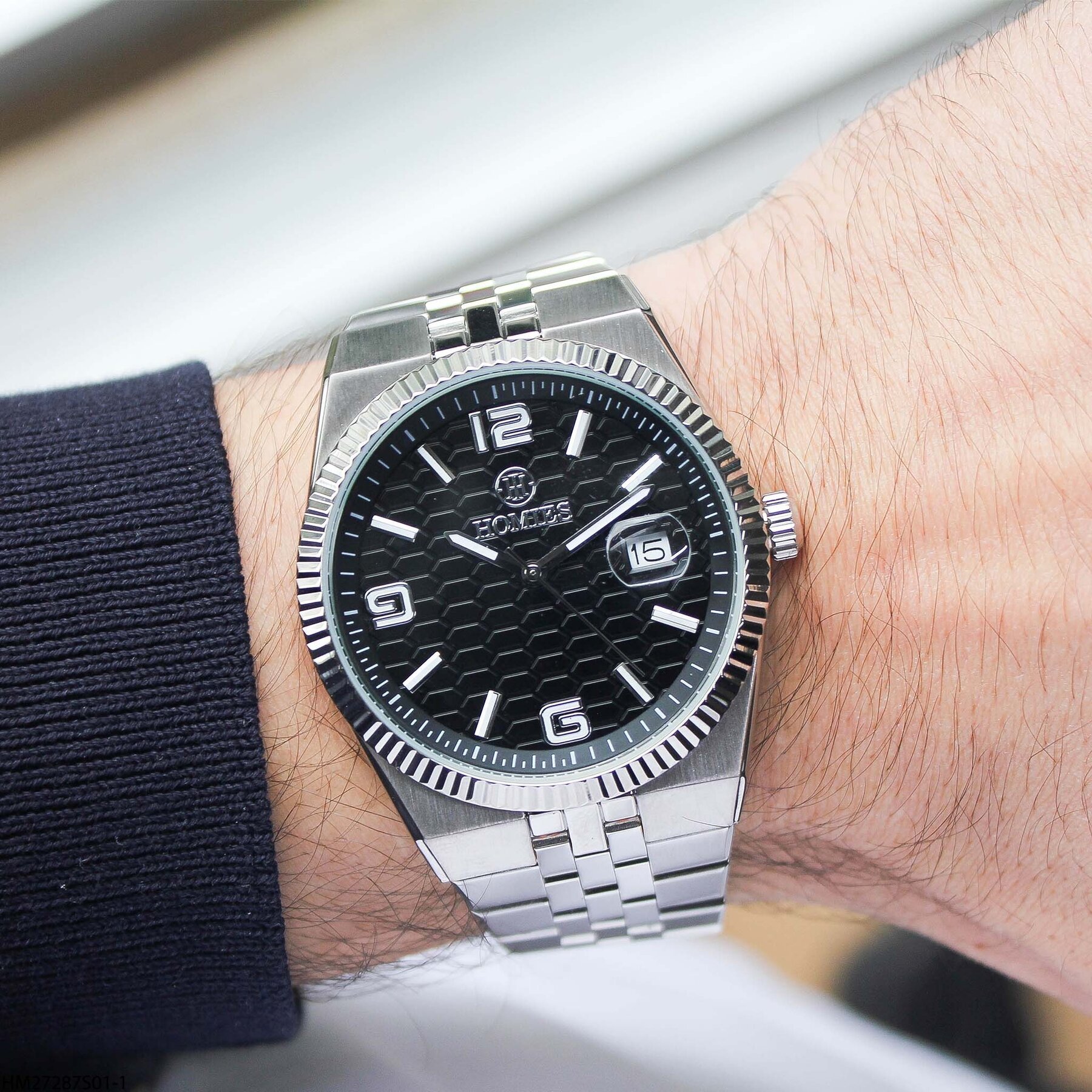 Homies HM27287S01-1 Çelik Kordonlu Erkek Kol Saati