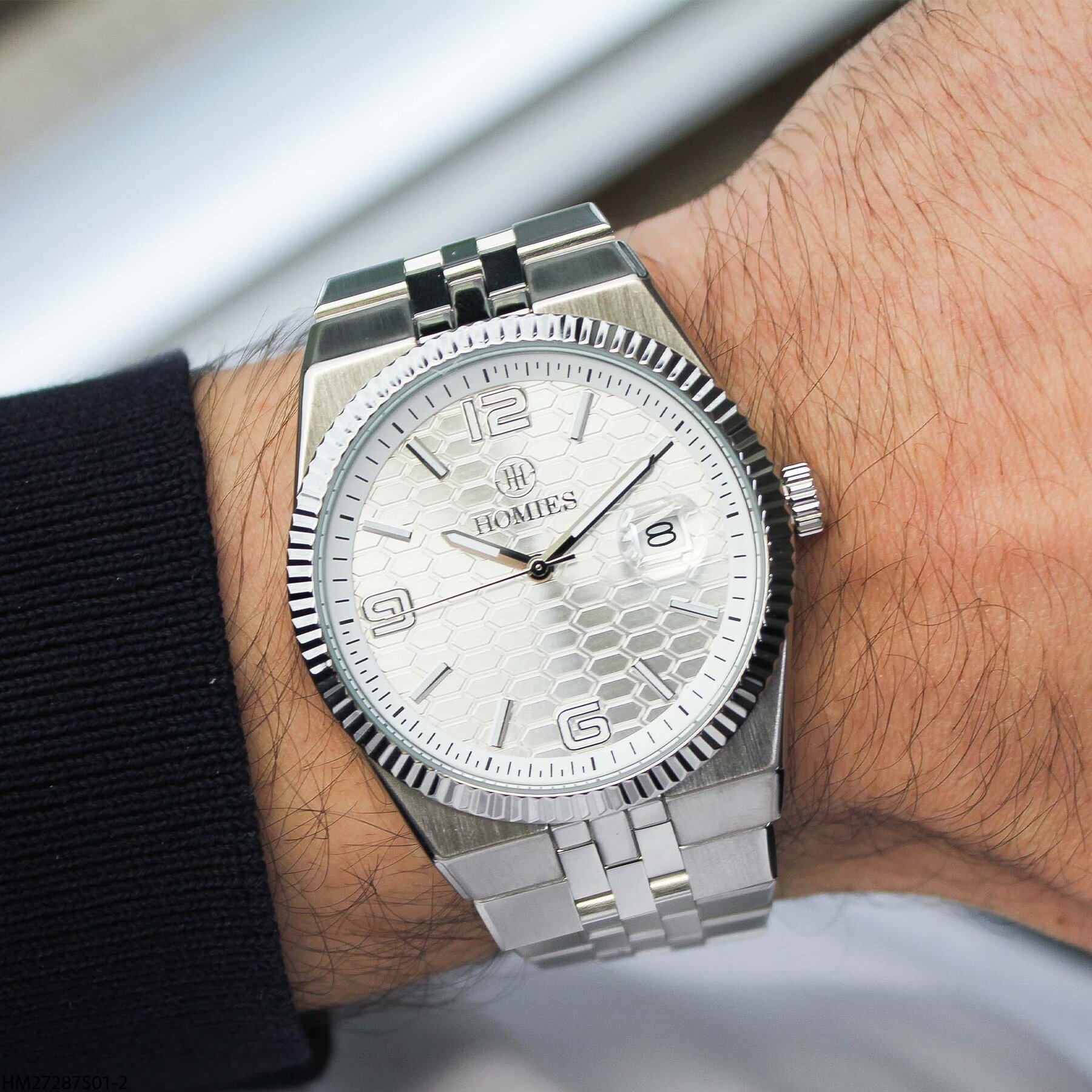 Homies HM26531S01-1 Steel Strap Men Watch