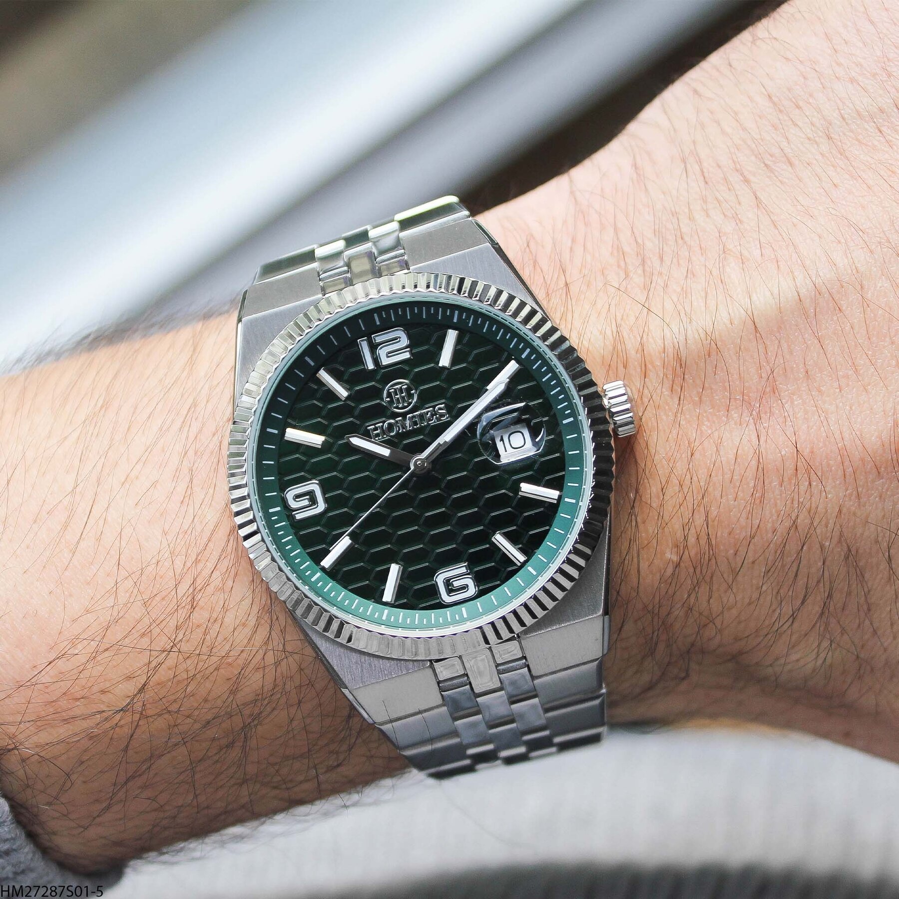 Homies HM27287S01-5 Çelik Kordonlu Erkek Kol Saati