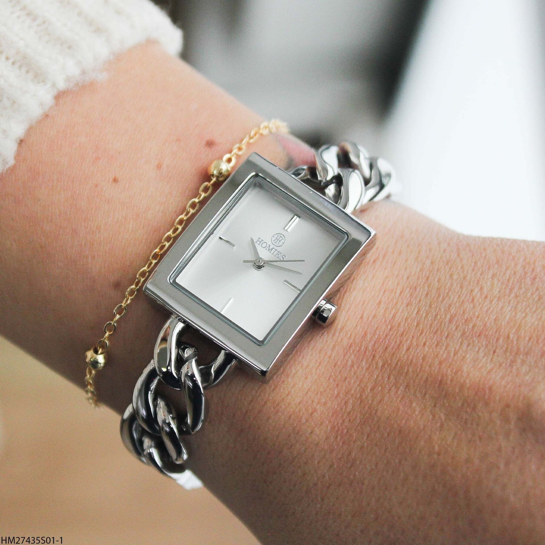 Homies HM27435S01-1 Çelik kordonlu Kadın Kol Saati