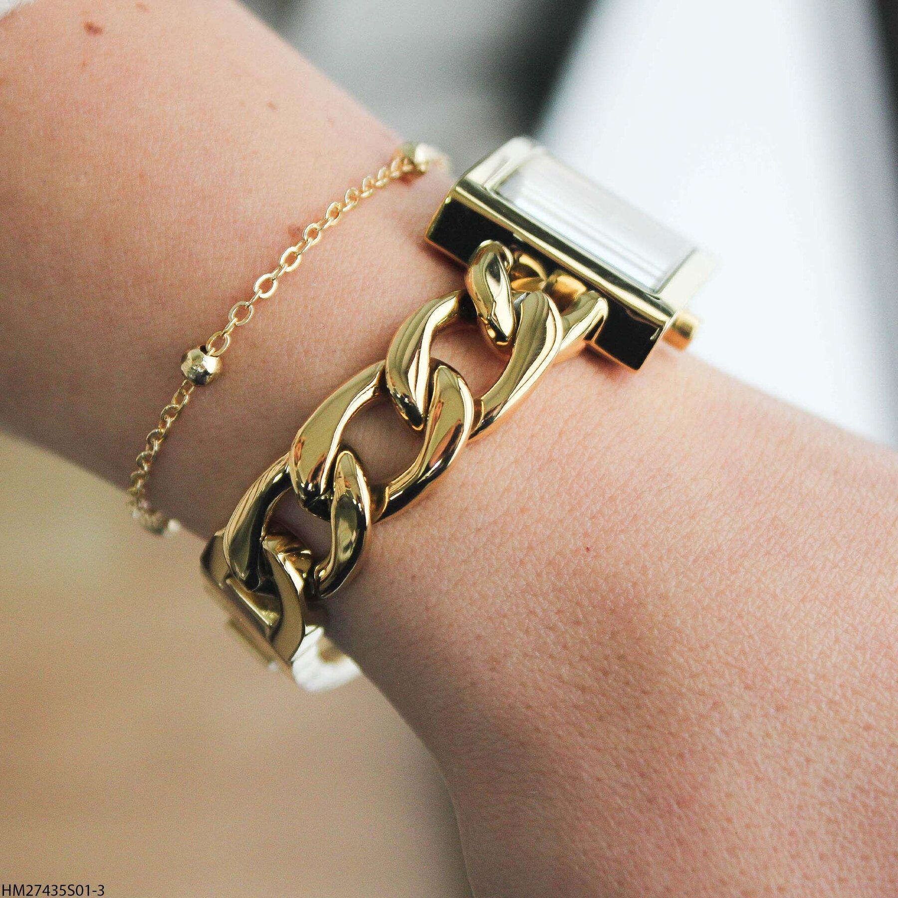 Homies HM27435S01-3 Çelik kordonlu Kadın Kol Saati