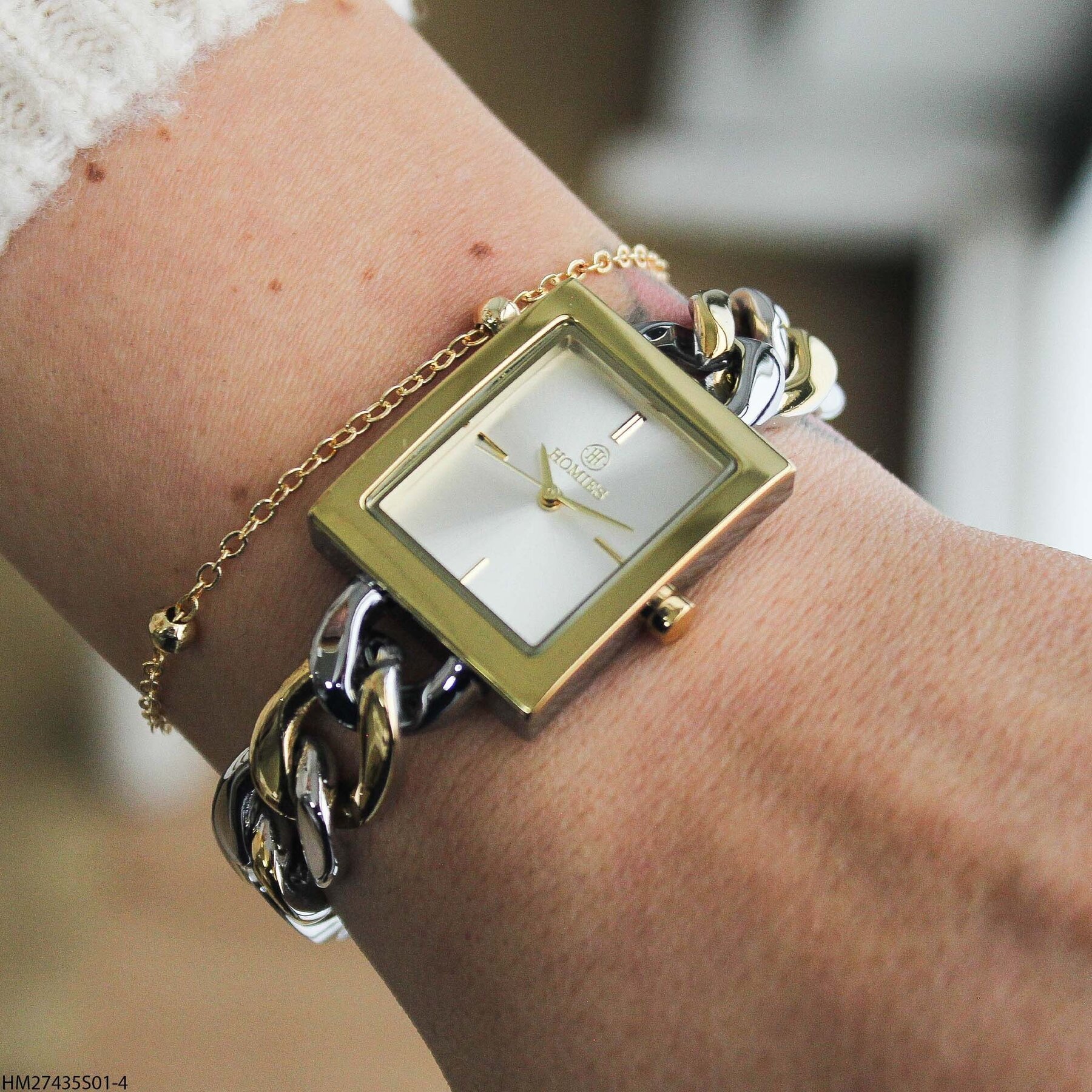 Homies HM27435S01-4 Çelik kordonlu Kadın Kol Saati