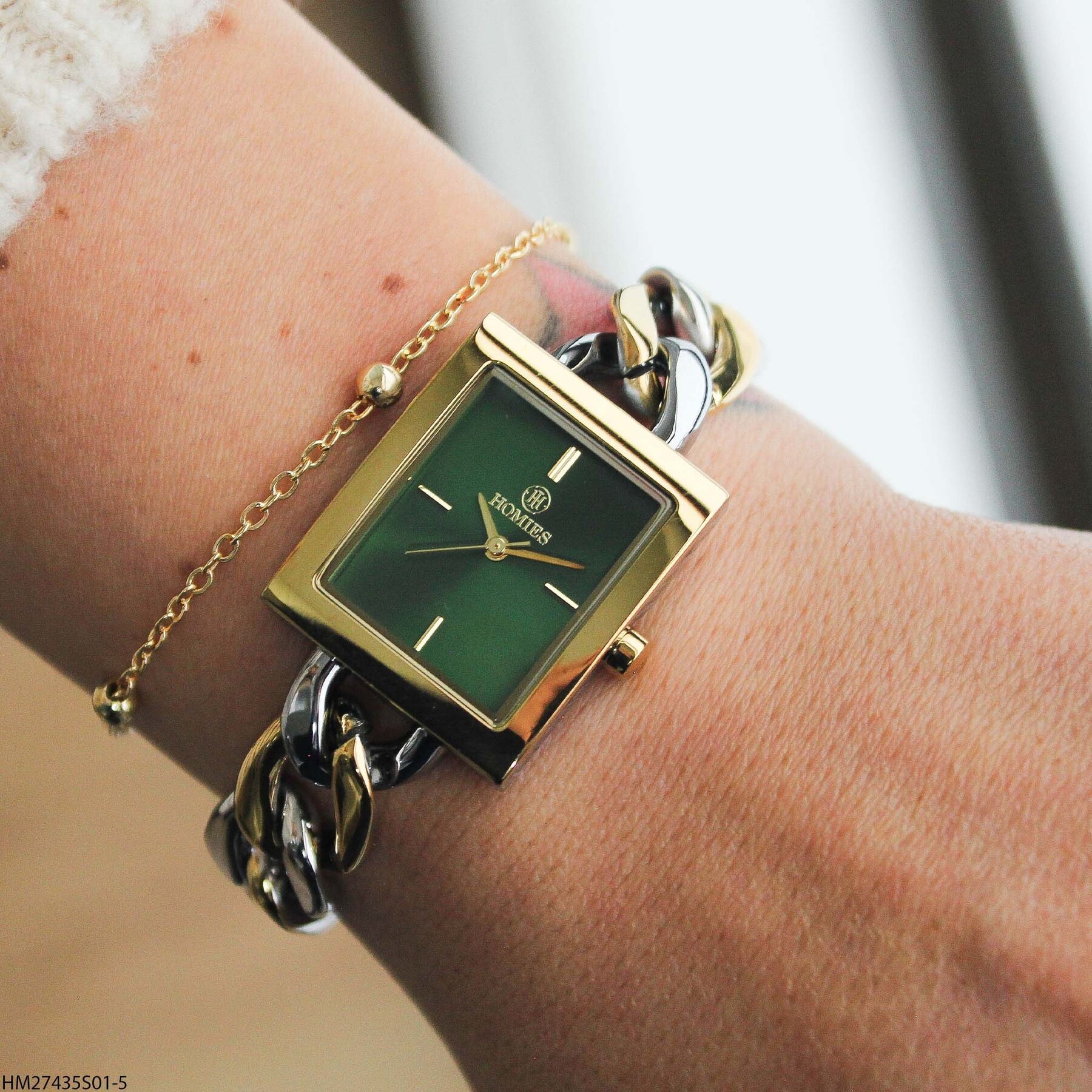 Homies HM27435S01-5 Çelik kordonlu Kadın Kol Saati