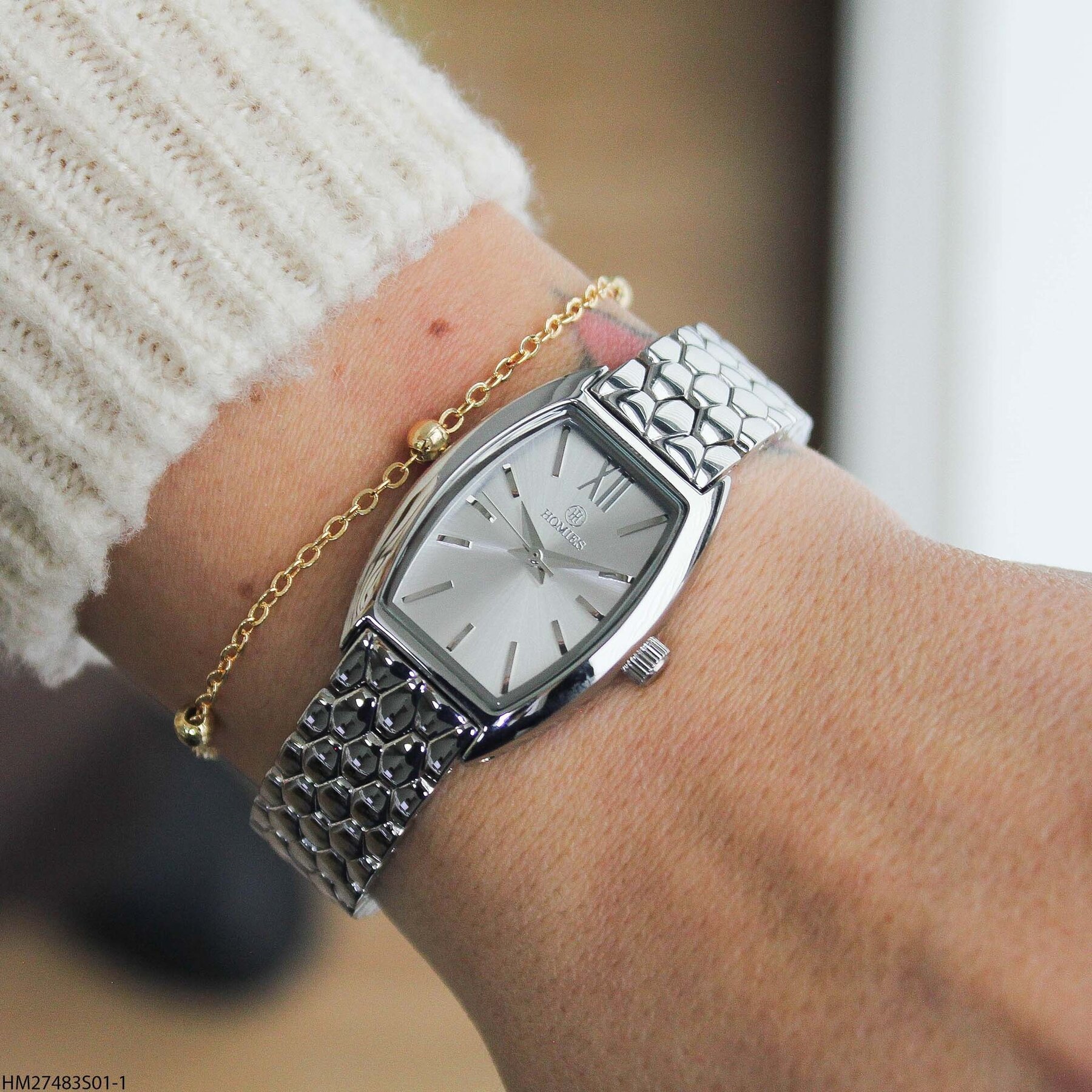 Homies HM27483S01-1 Çelik kordonlu Kadın Kol Saati