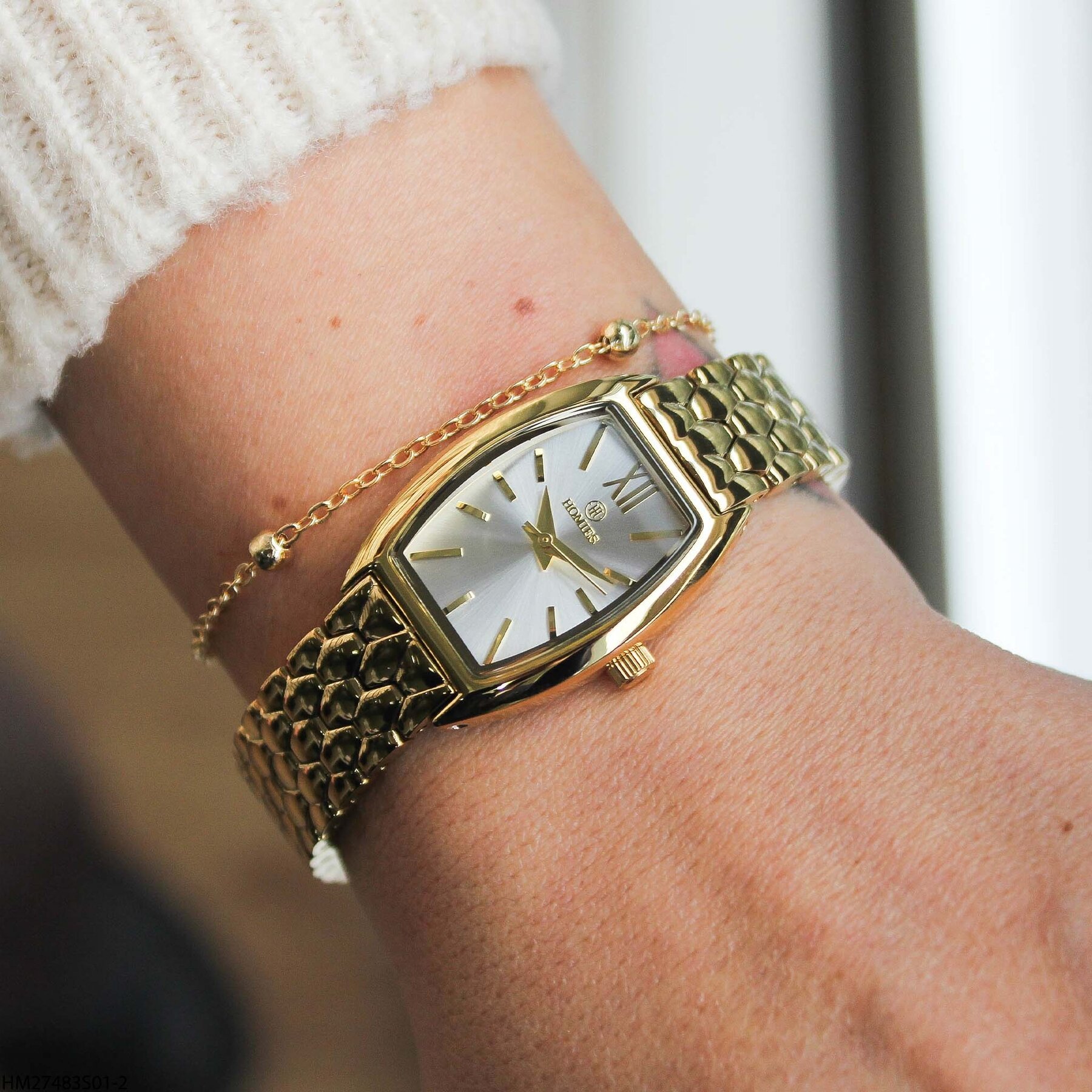 Homies HM27483S01-2 Çelik kordonlu Kadın Kol Saati