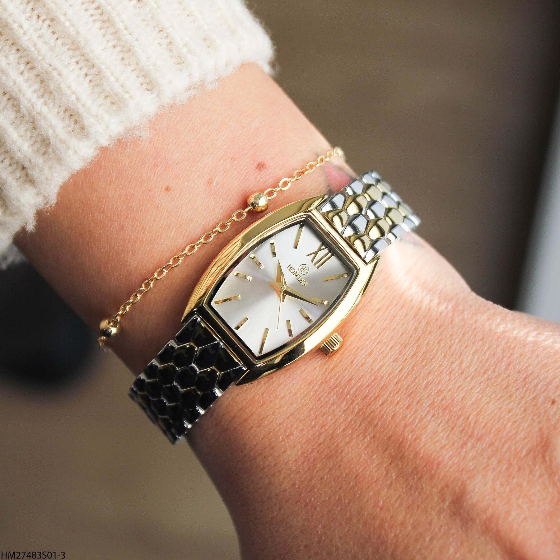 Homies HM27483S01-3 Çelik kordonlu Kadın Kol Saati