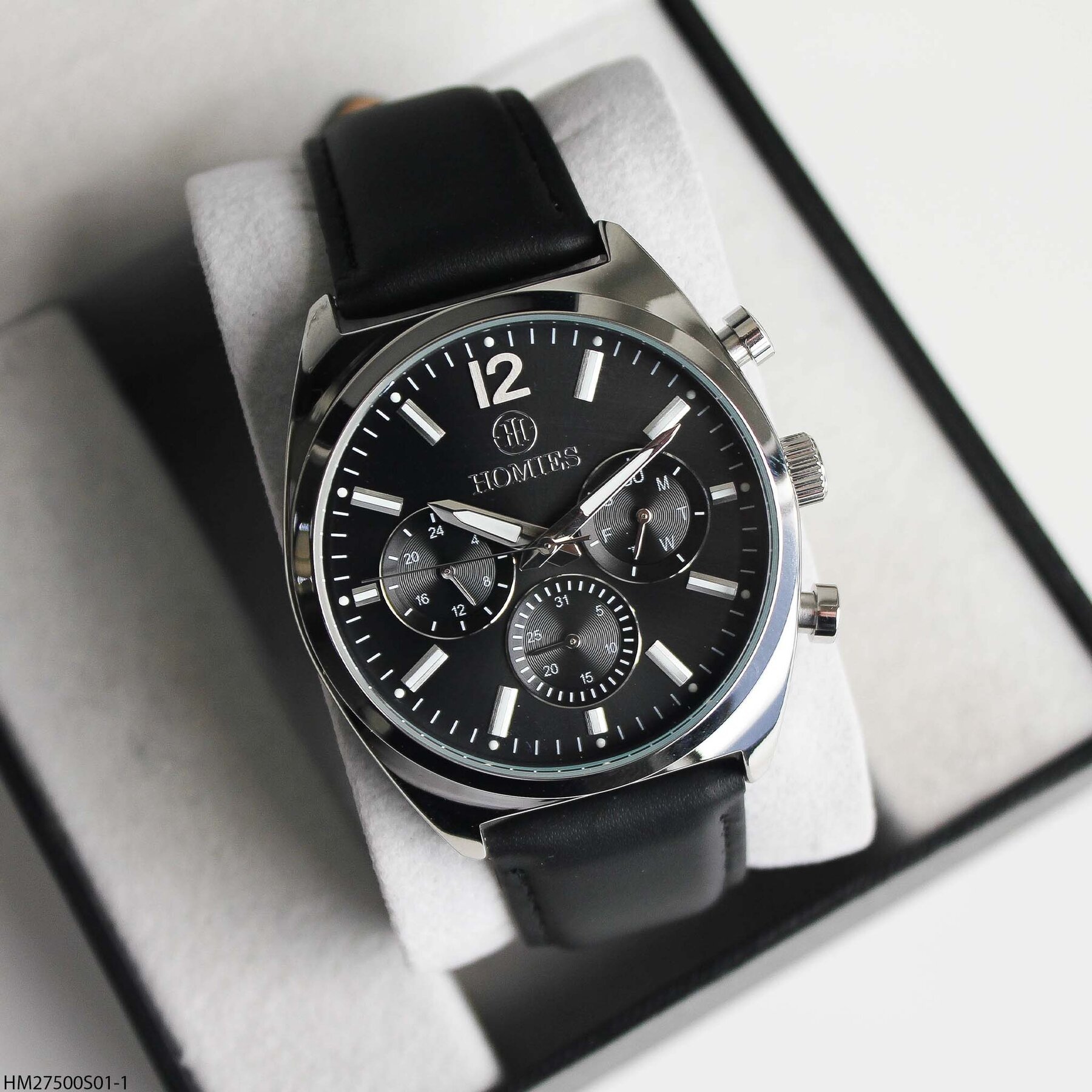 Homies HM27500S01-1 Deri Kordonlu Erkek Kol Saati