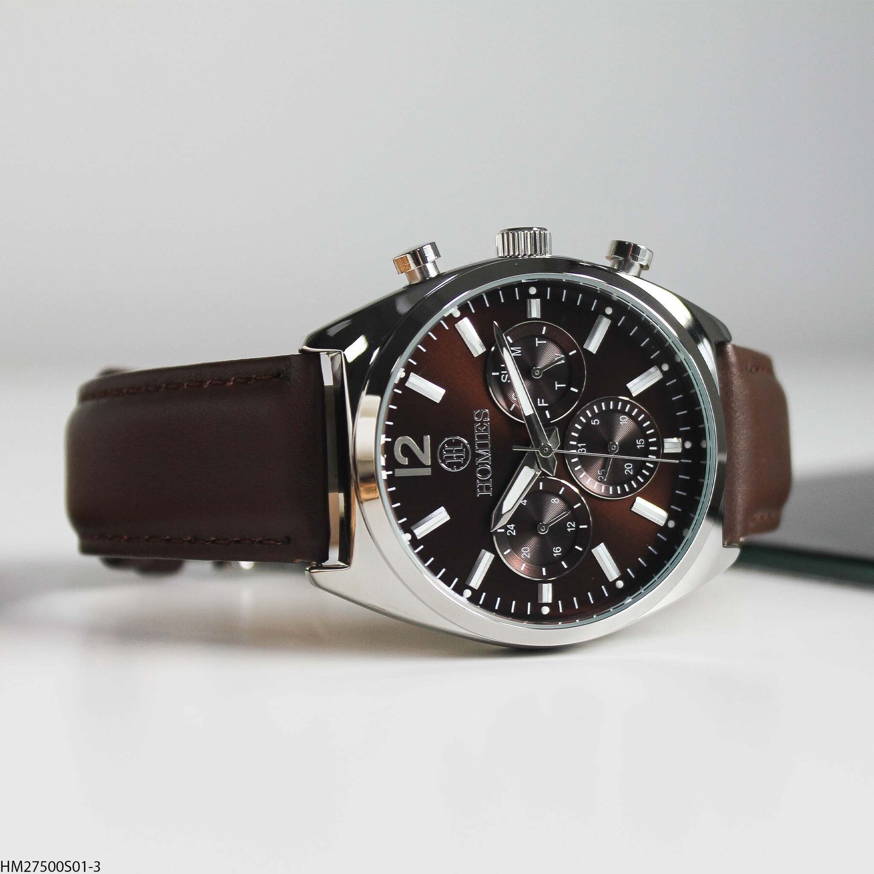 Homies HM27500S01-3 Deri Kordonlu Erkek Kol Saati