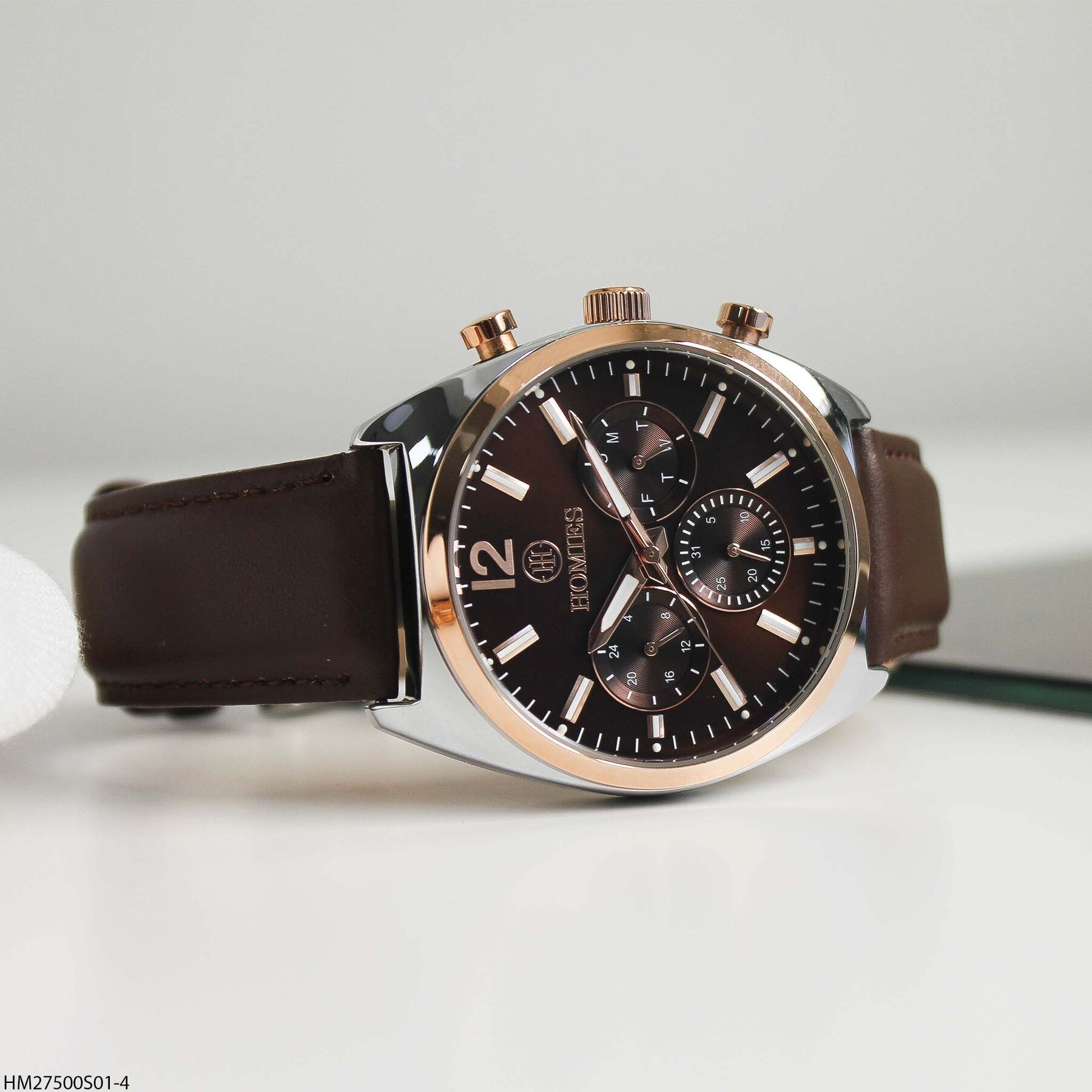 Homies HM27500S01-4 Deri Kordonlu Erkek Kol Saati