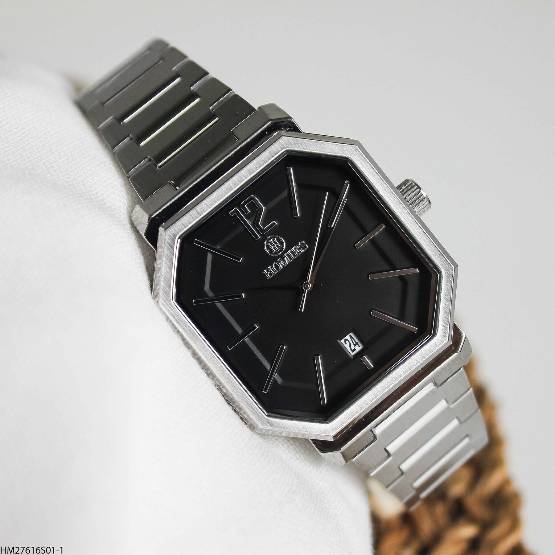 Homies HM27616S01-1 Çelik Kordonlu Erkek Kol Saati