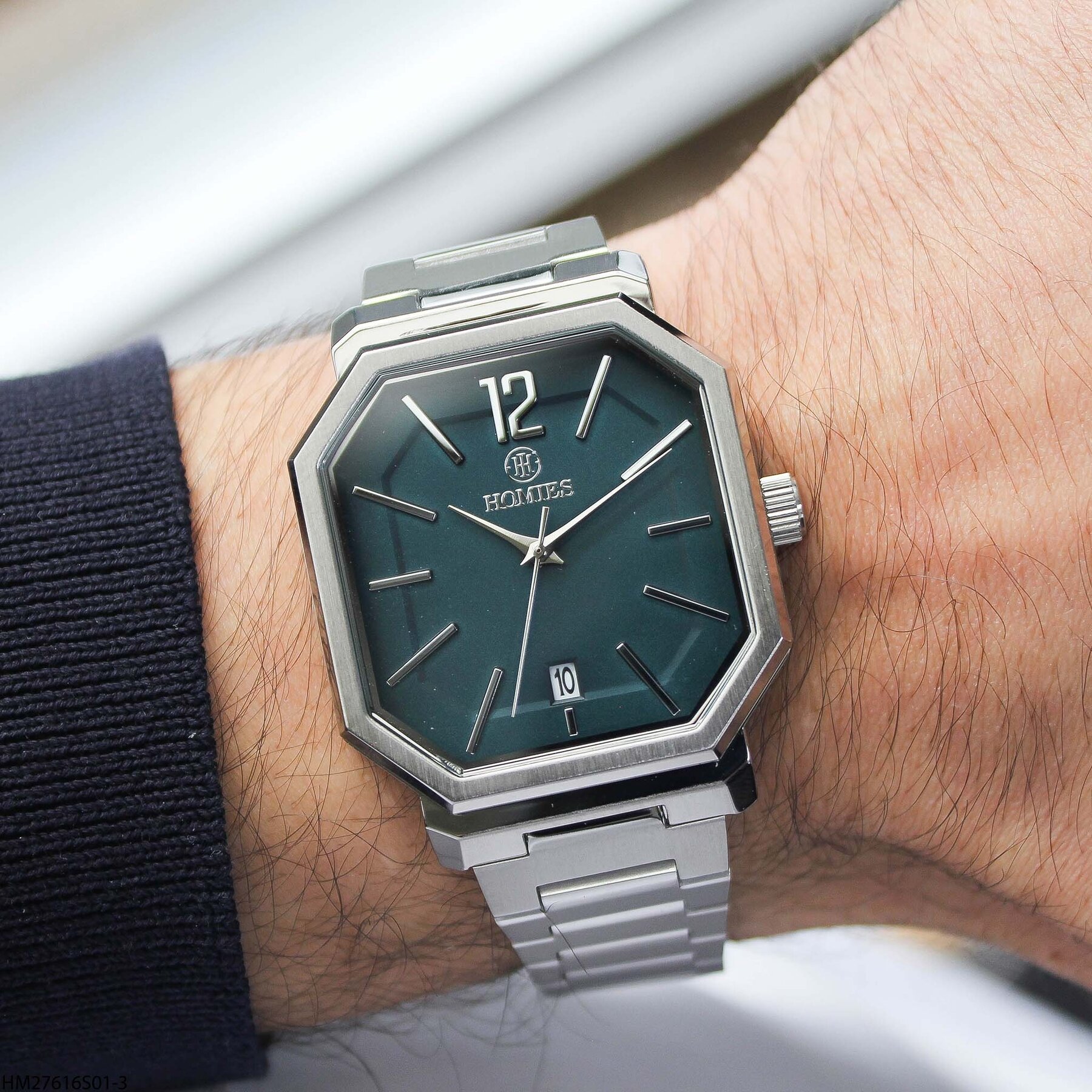 Homies HM27616S01-3 Çelik Kordonlu Erkek Kol Saati