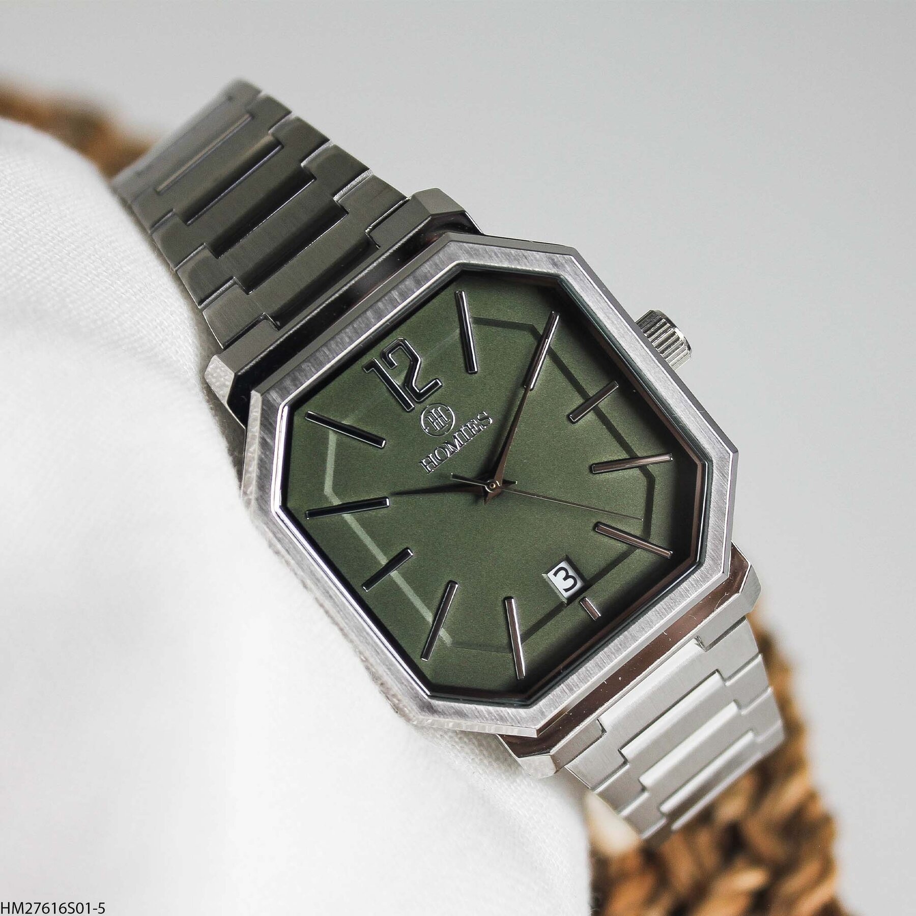 Homies HM27616S01-5 Çelik Kordonlu Erkek Kol Saati