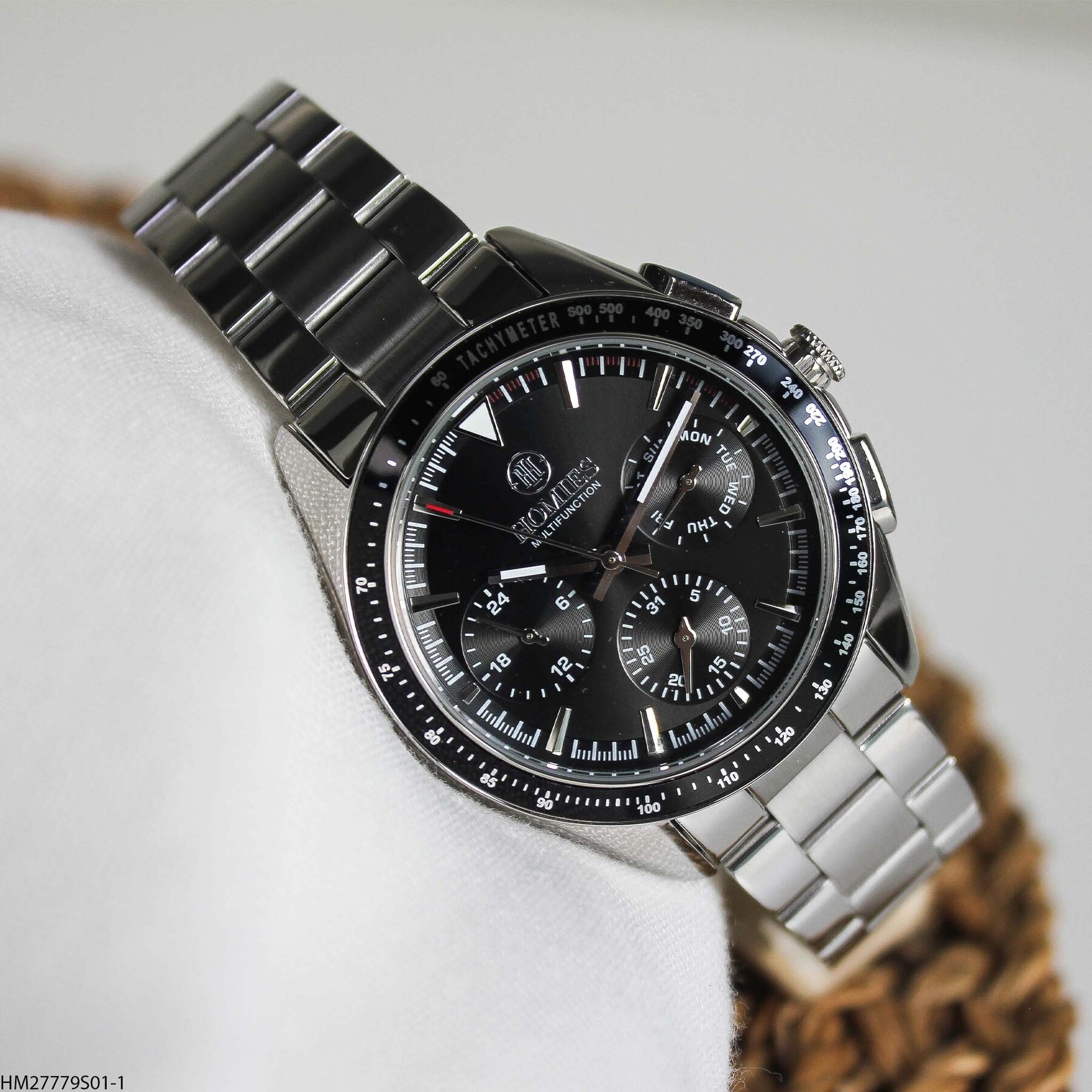 Homies HM27779S01-1 Çelik Kordonlu Erkek Kol Saati