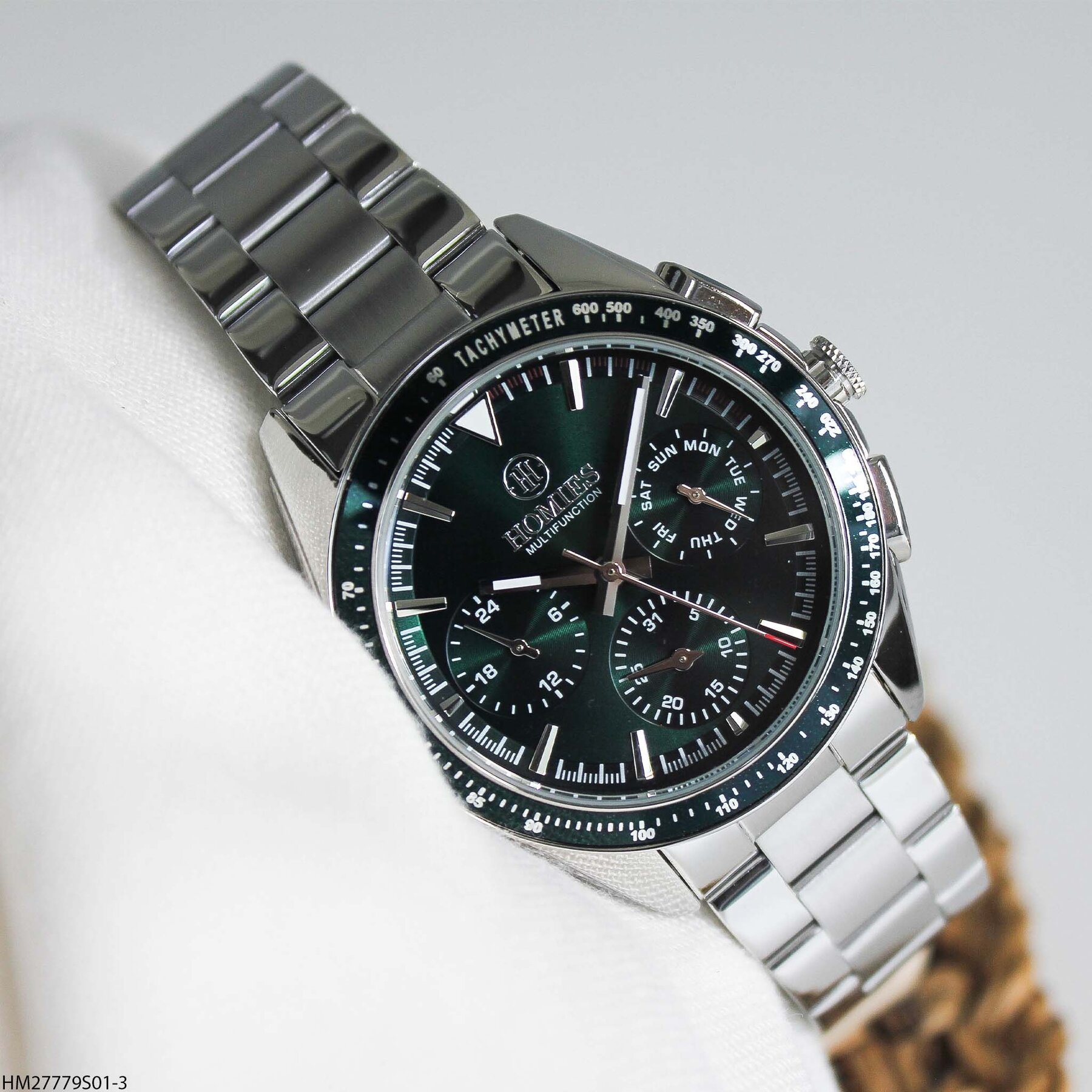 Homies HM27779S01-3 Çelik Kordonlu Erkek Kol Saati