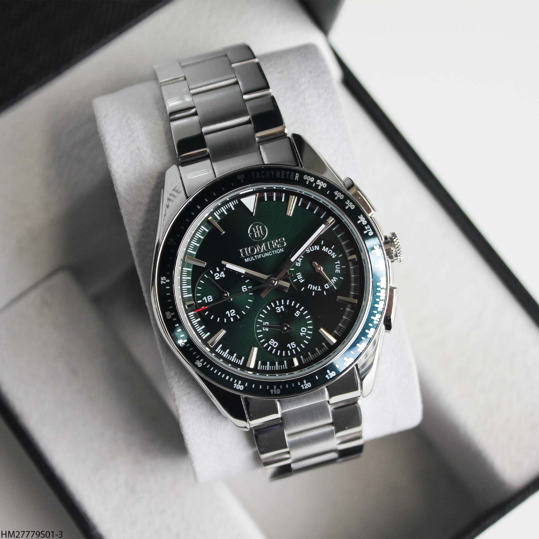 Homies HM27779S01-3 Çelik Kordonlu Erkek Kol Saati