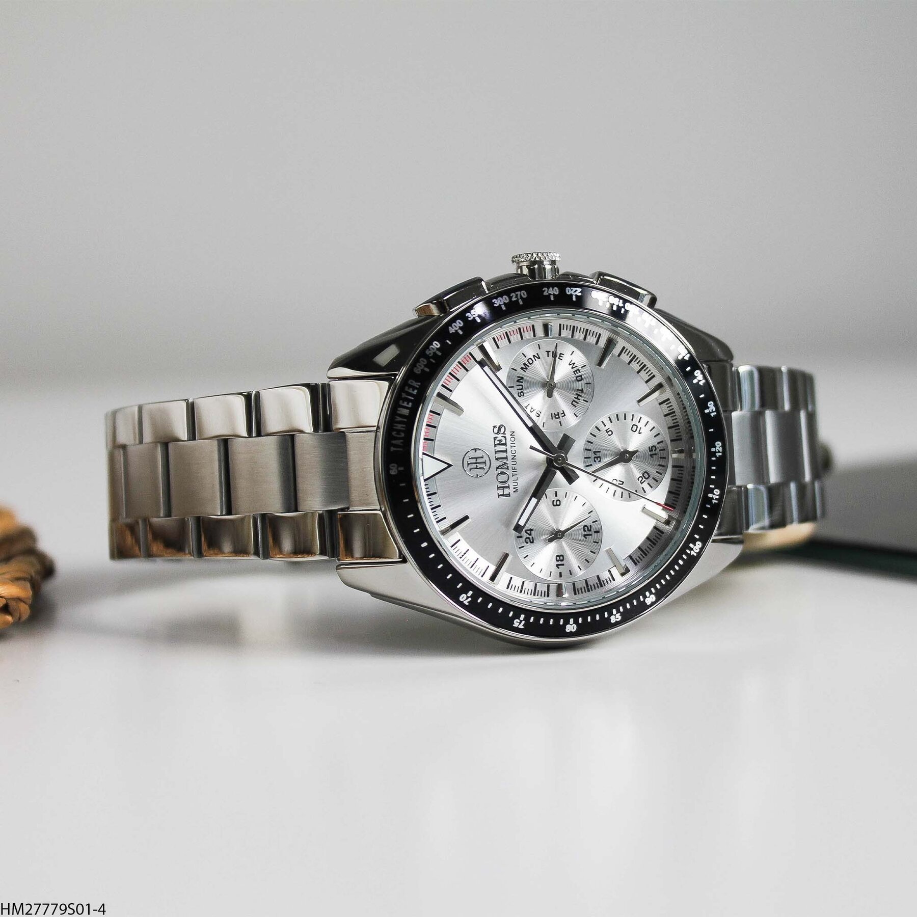 Homies HM27779S01-4 Çelik Kordonlu Erkek Kol Saati