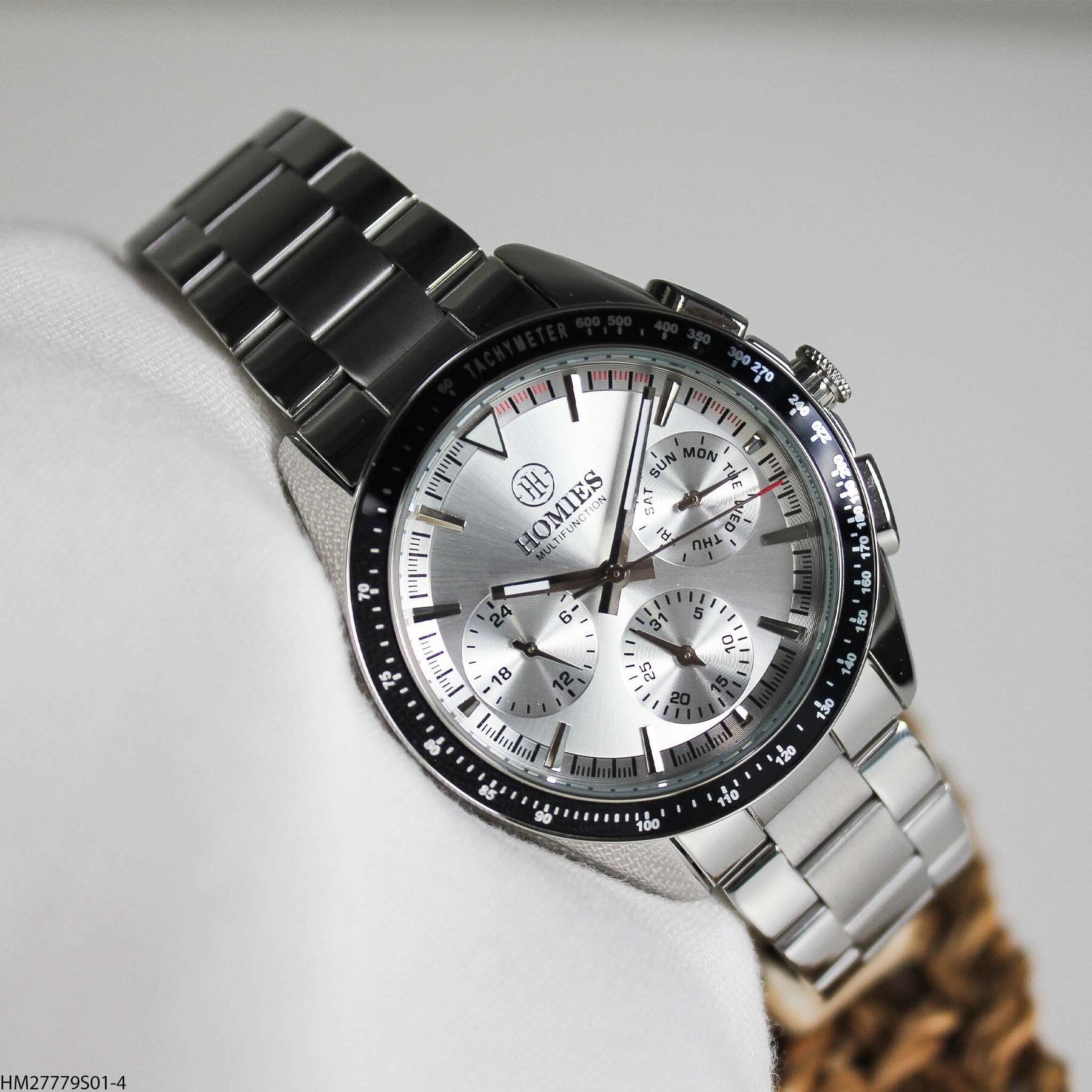 Homies HM27779S01-4 Çelik Kordonlu Erkek Kol Saati