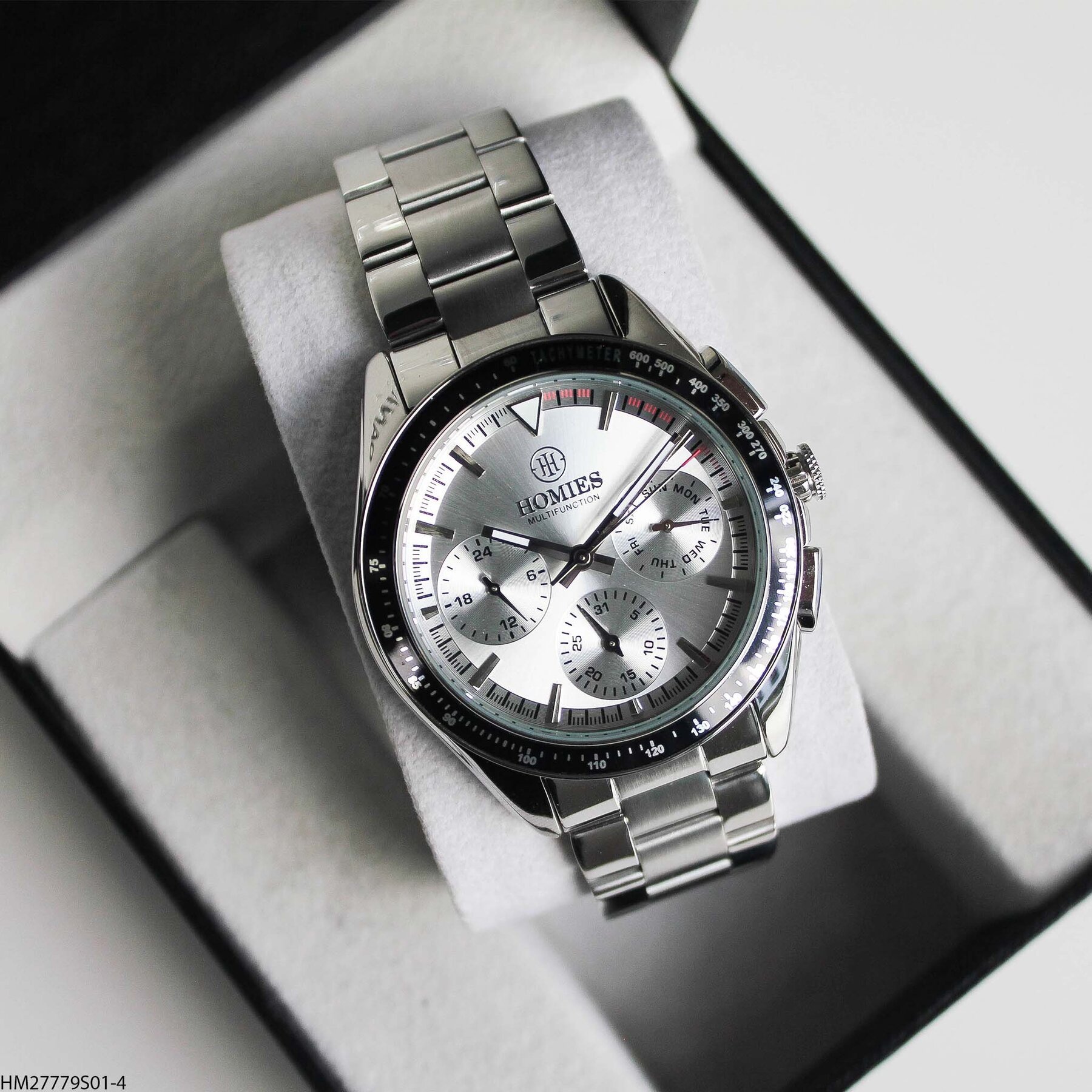 Homies HM27779S01-4 Çelik Kordonlu Erkek Kol Saati