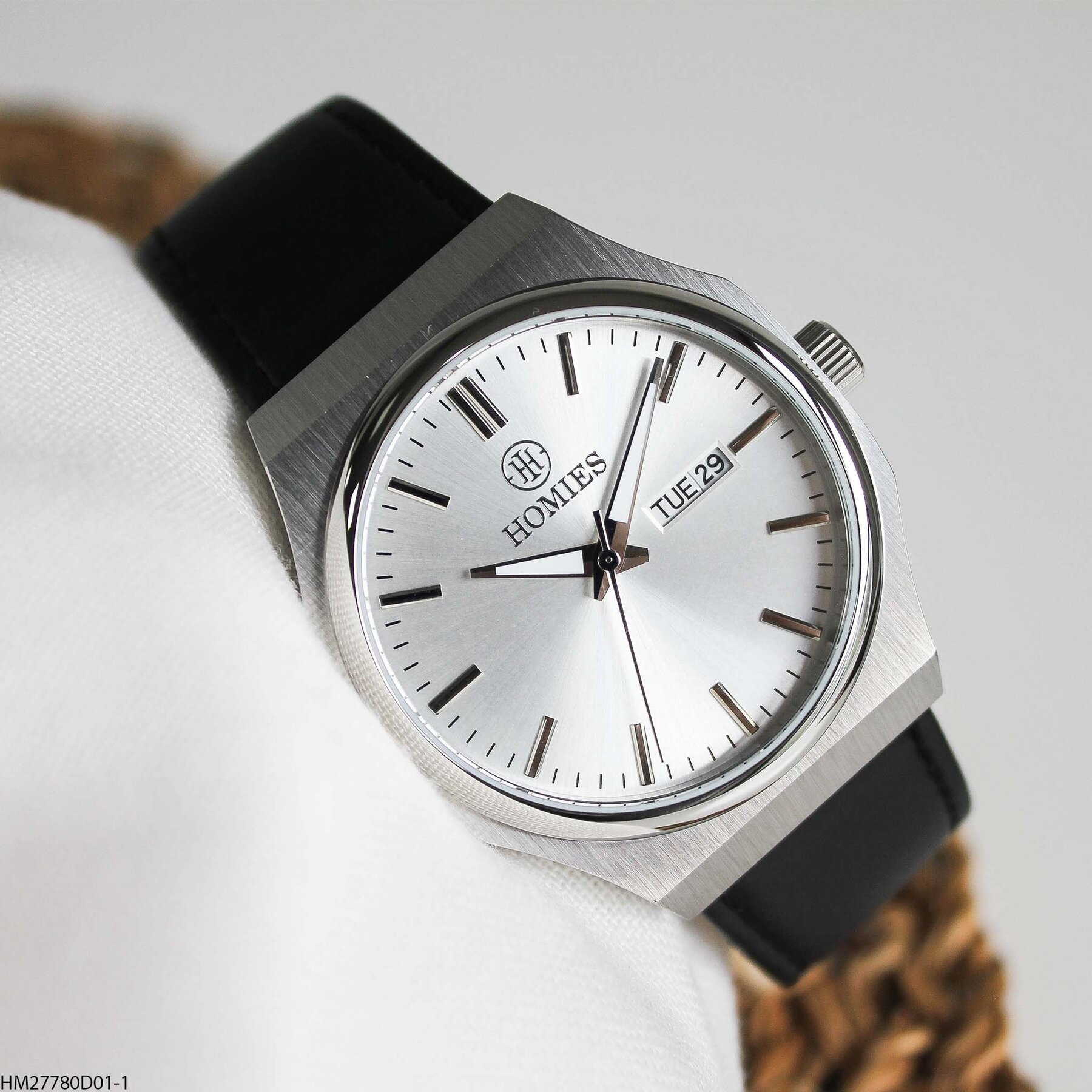 Homies HM27780D01-1  Deri Kordonlu Erkek Kol Saati
