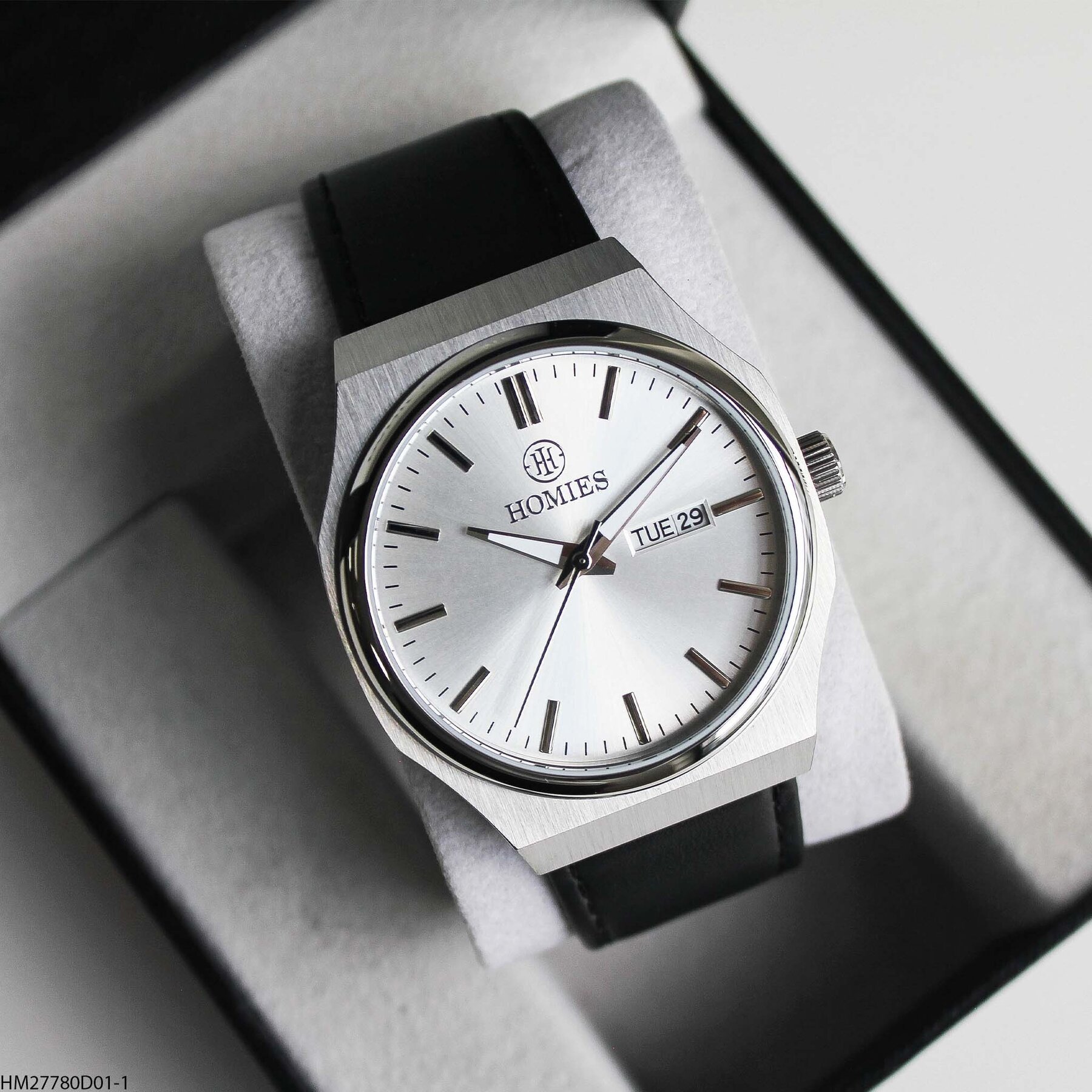 Homies HM27780D01-1  Deri Kordonlu Erkek Kol Saati