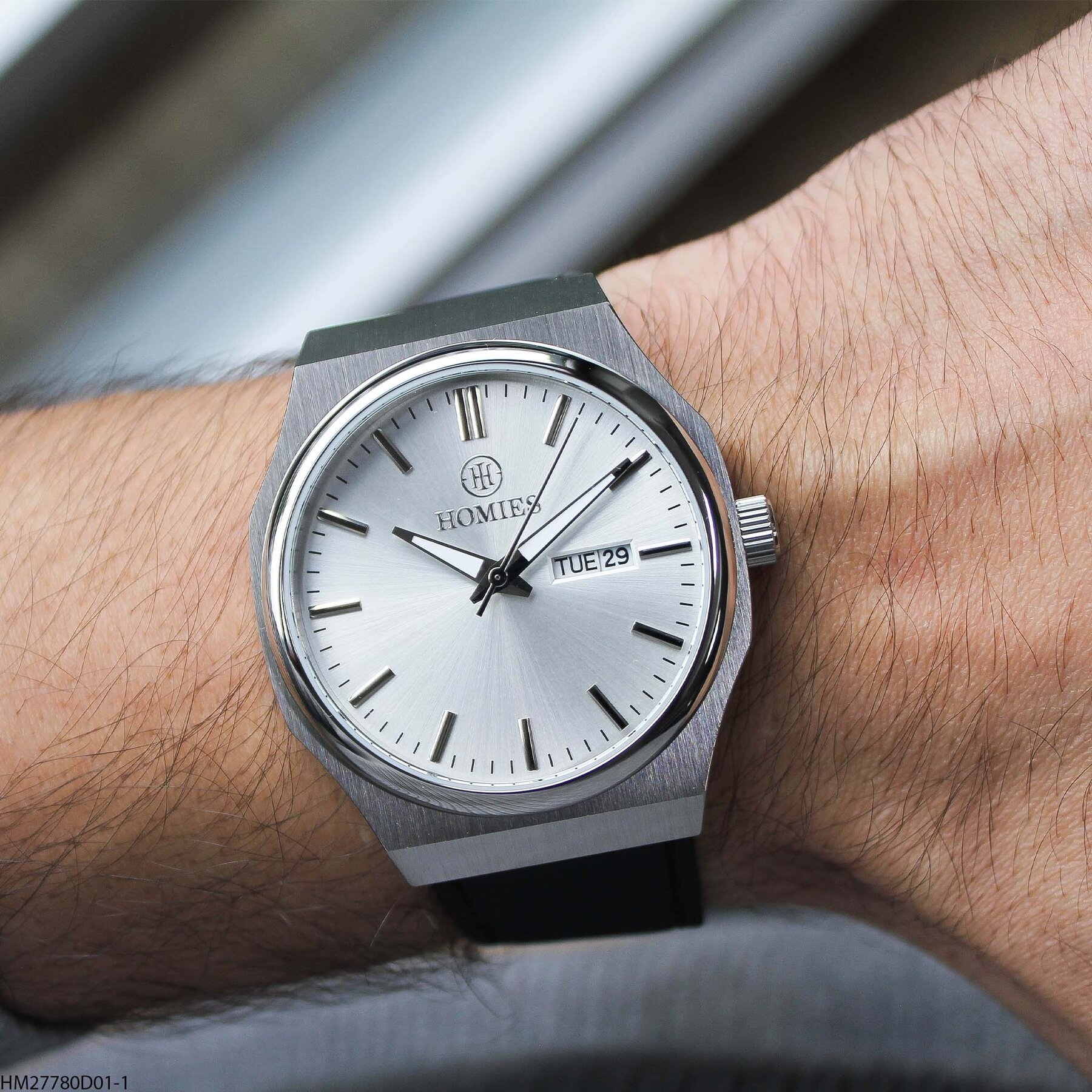 Homies HM27780D01-1  Deri Kordonlu Erkek Kol Saati