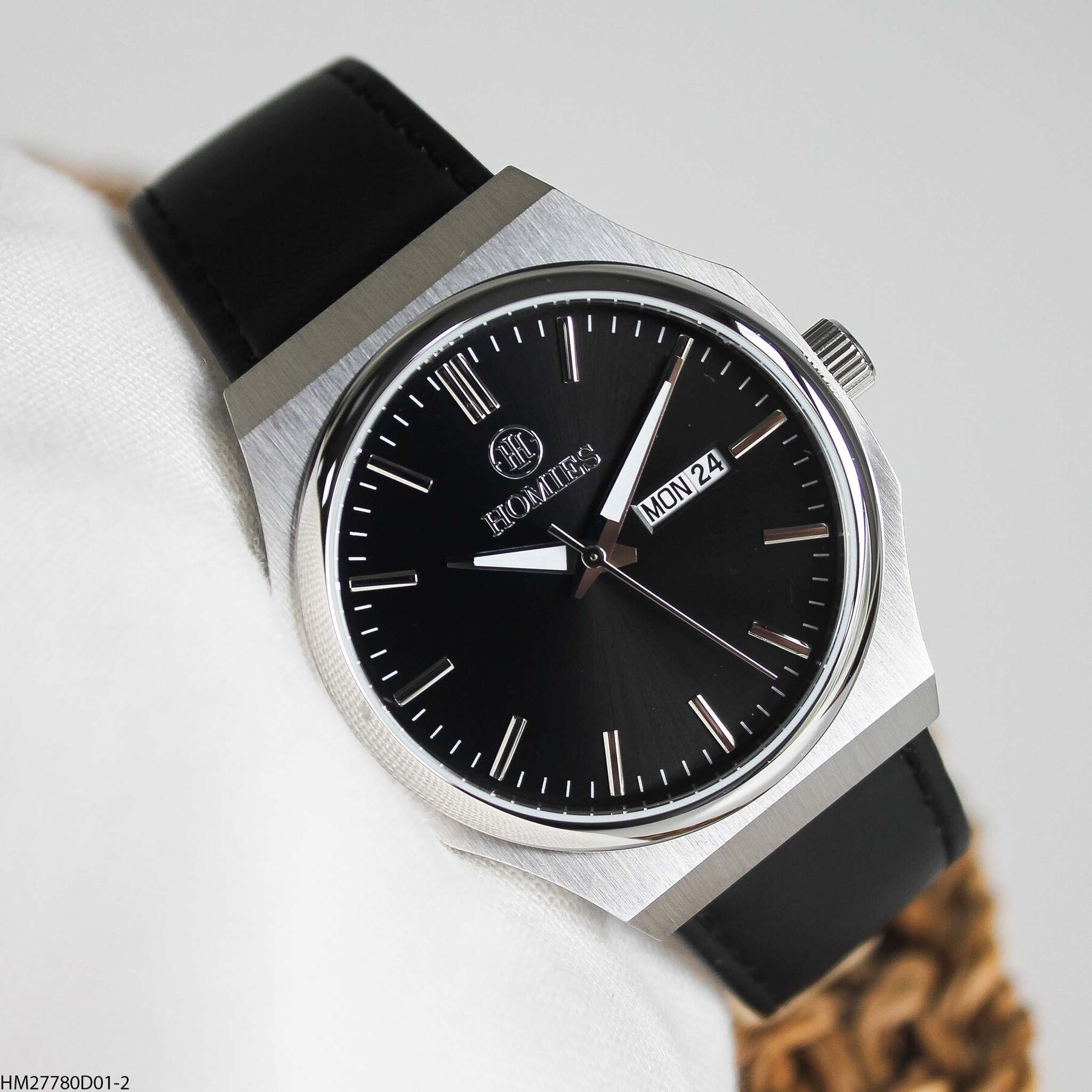 Homies HM27780D01-2  Deri Kordonlu Erkek Kol Saati