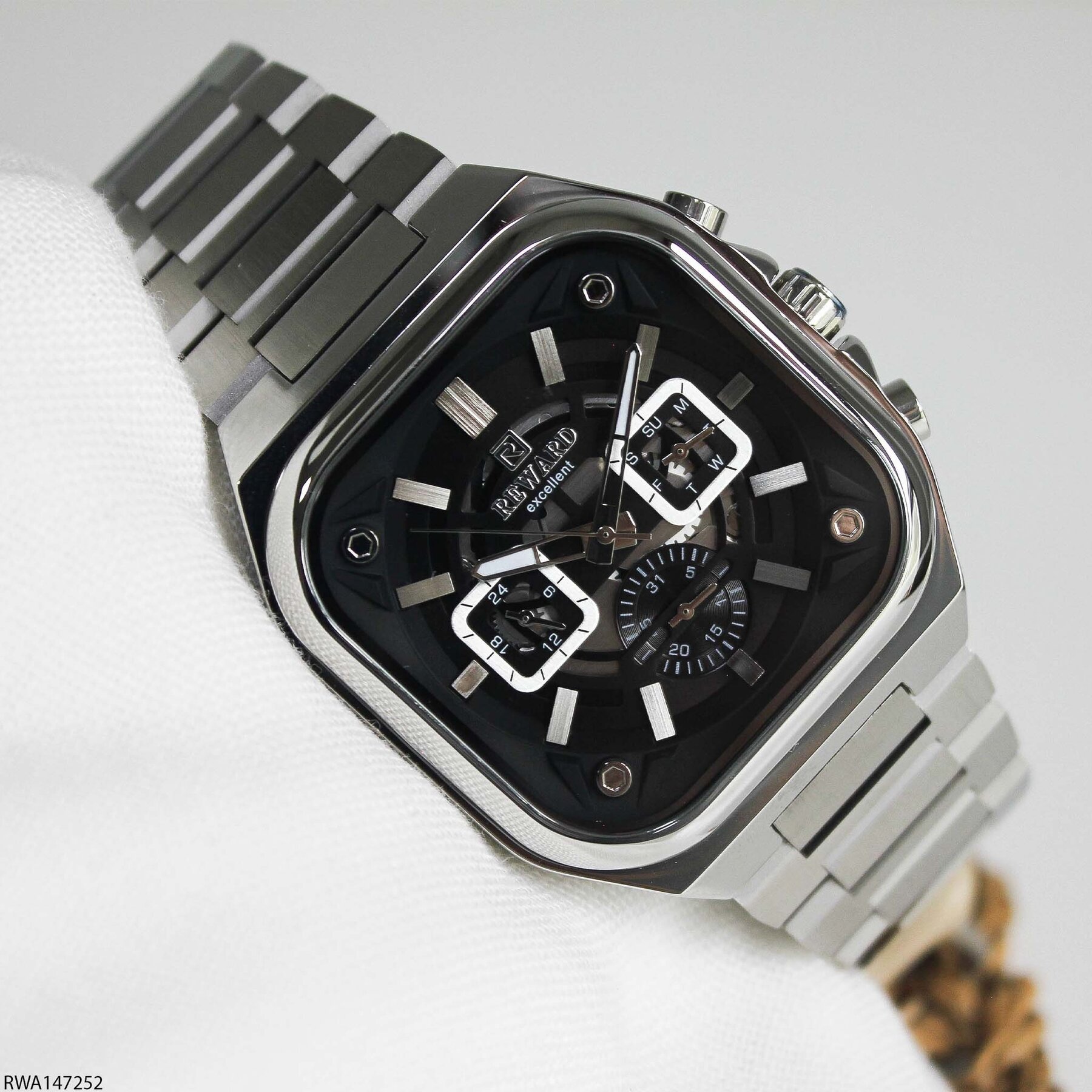 Reward RWA147252 Çelik Kordonlu Erkek Kol Saati