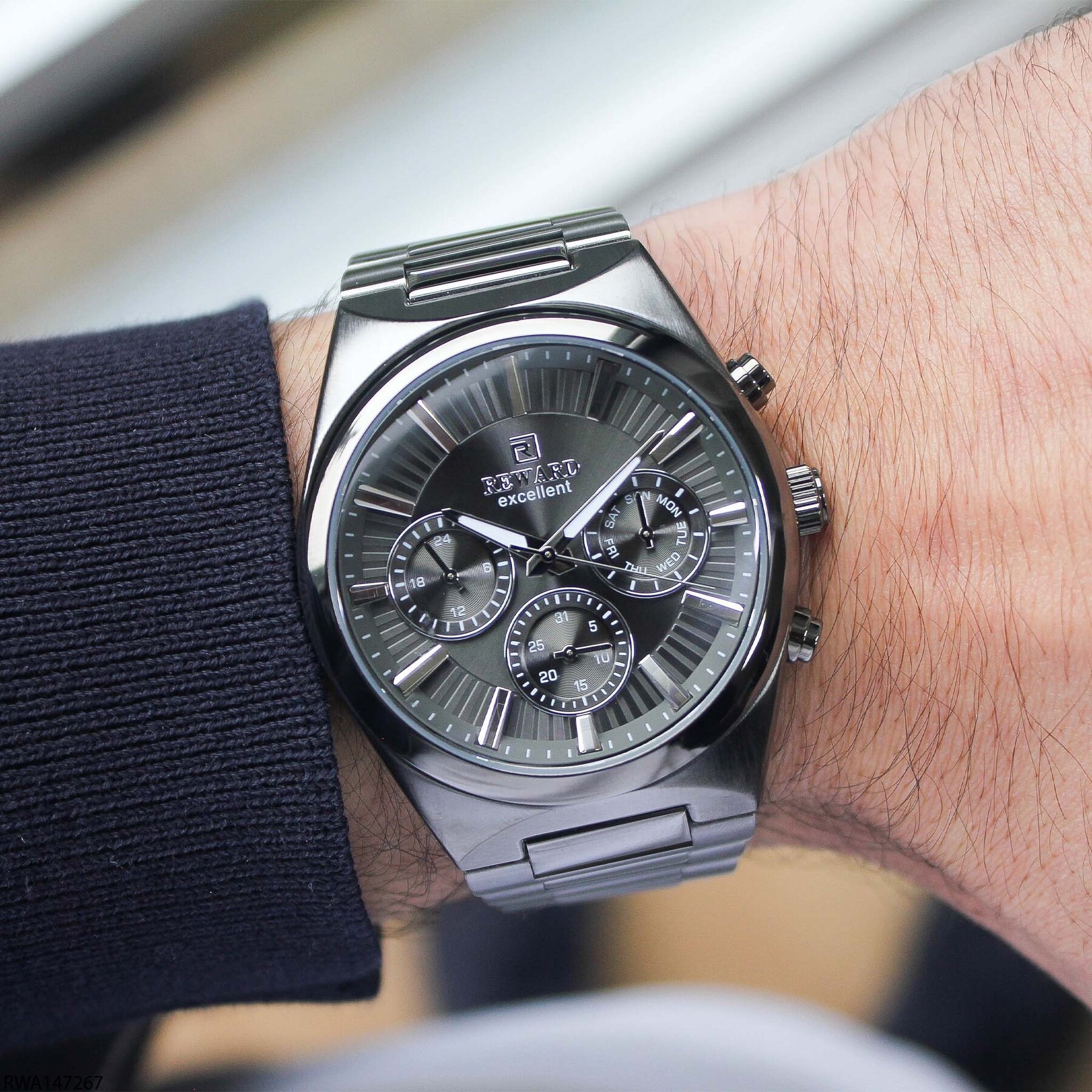 Reward RWA147154 Steel Strap Men Watch