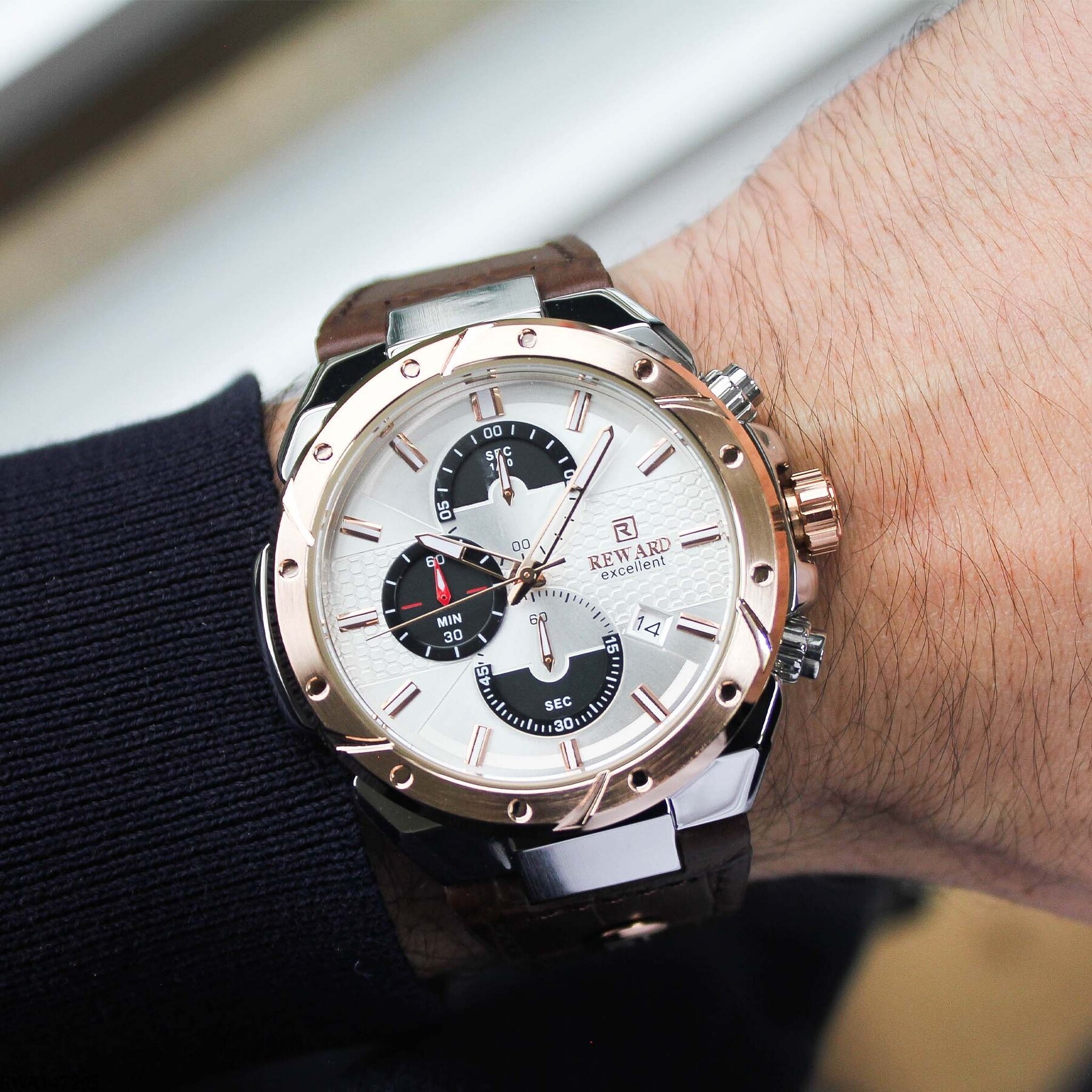 Reward RWA147154 Steel Strap Men Watch