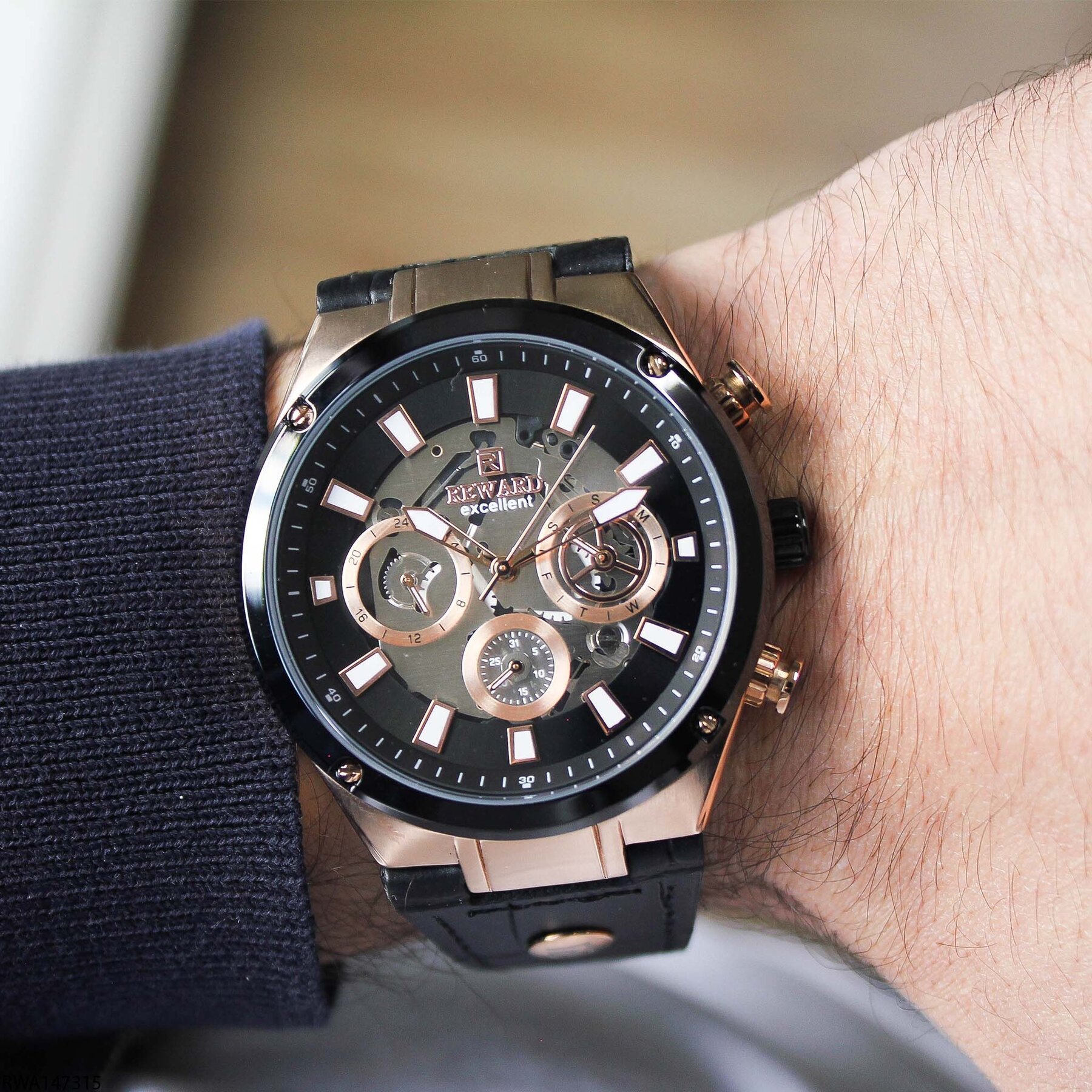 Reward RWA147154 Steel Strap Men Watch