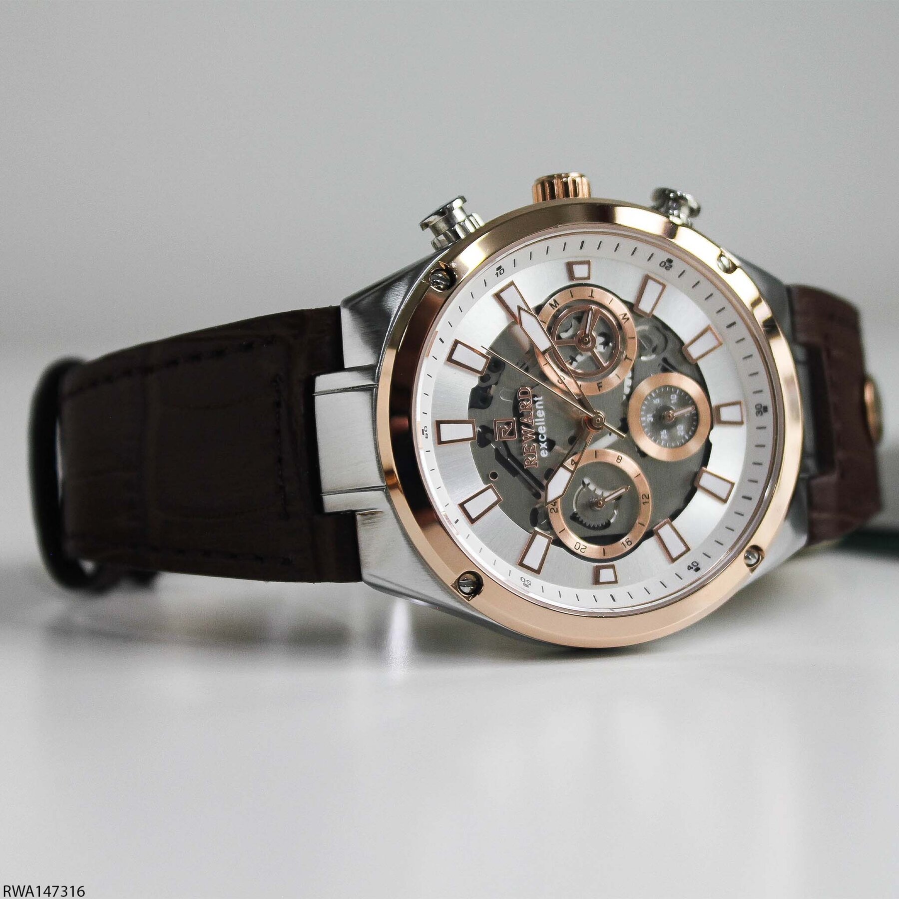 Reward RWA147316 Deri Kordonlu Erkek Kol Saati