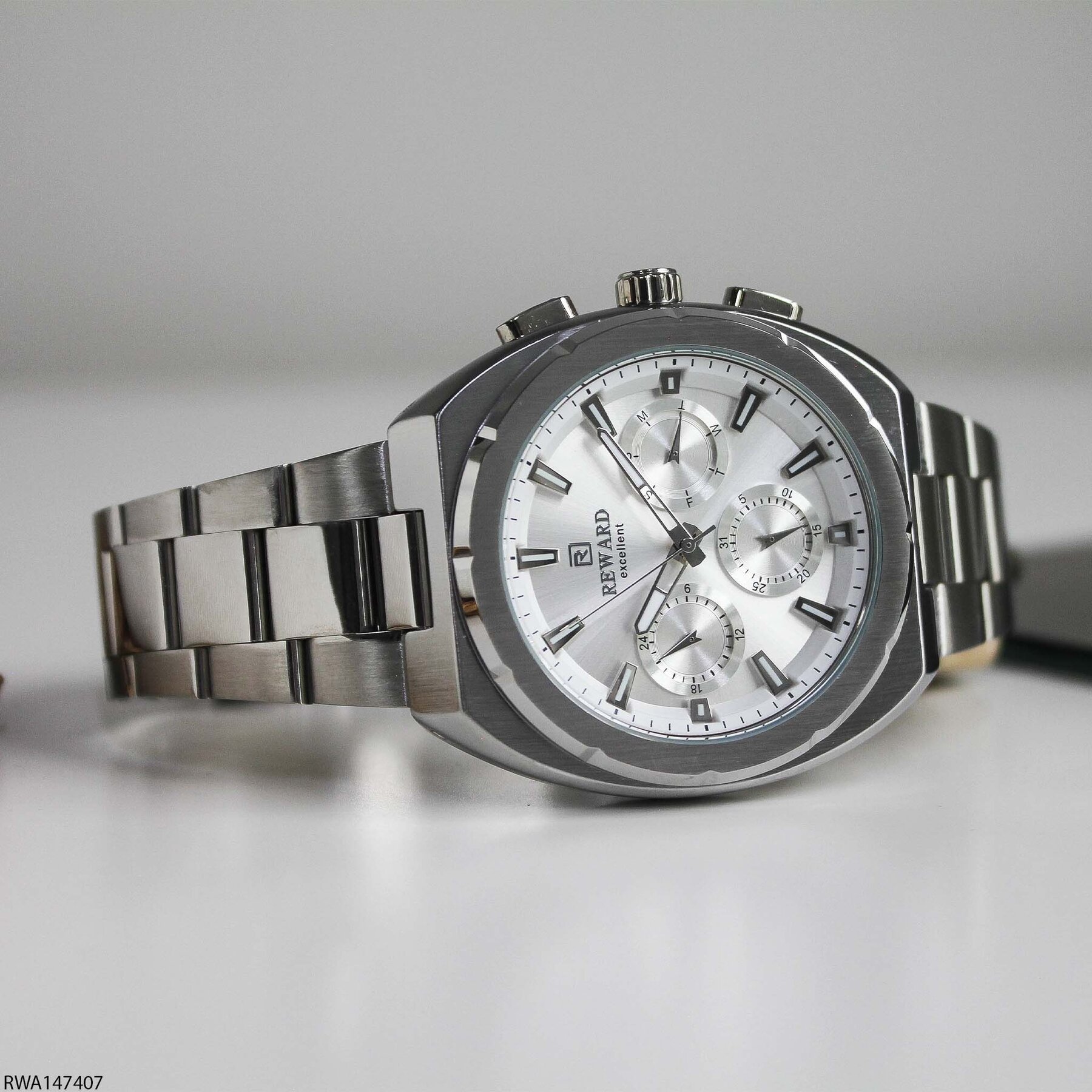 Reward RWA147407 Çelik Kordonlu Erkek Kol Saati