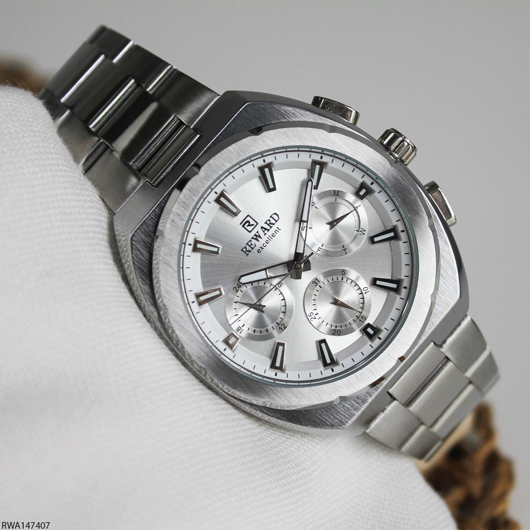 Reward RWA147407 Çelik Kordonlu Erkek Kol Saati