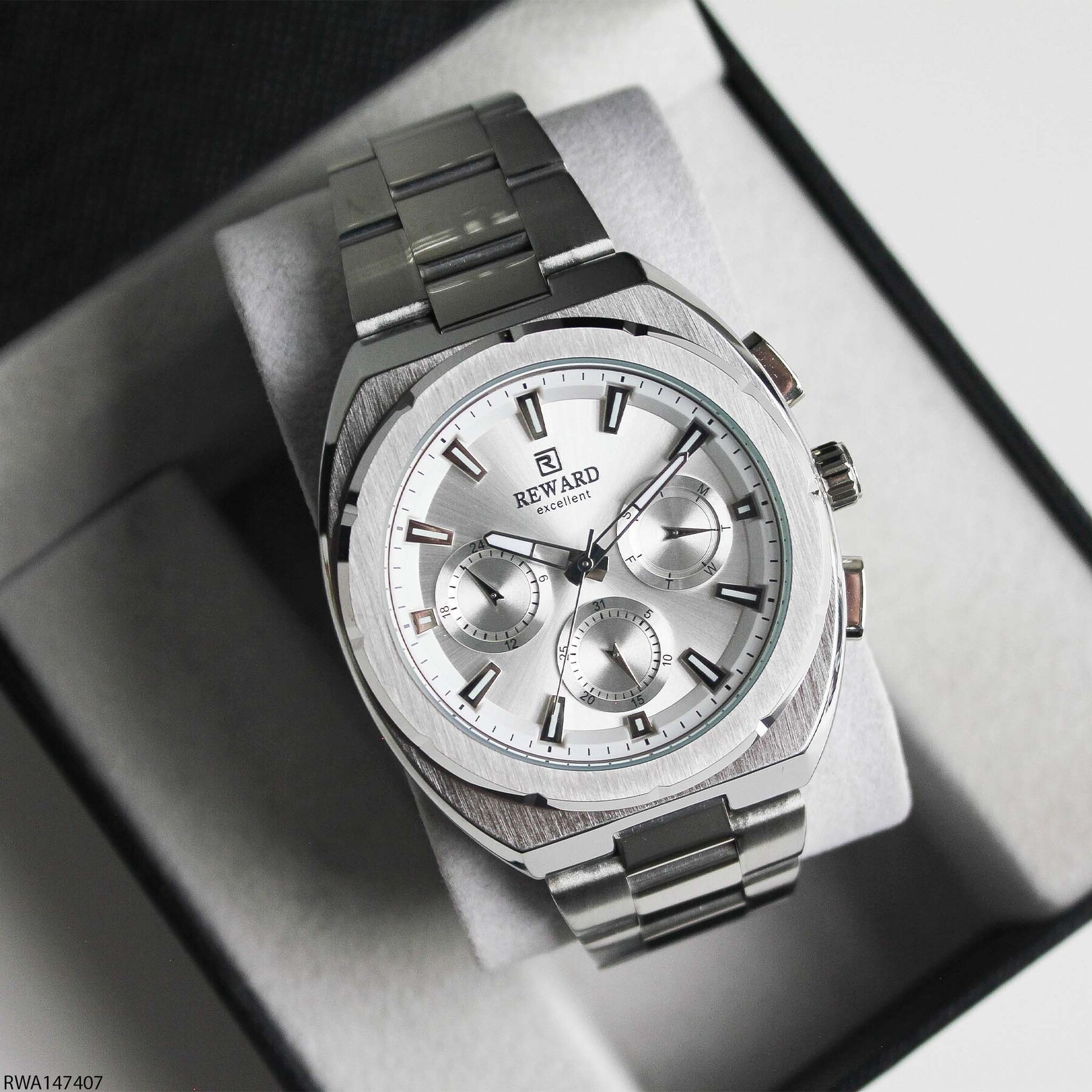Reward RWA147407 Çelik Kordonlu Erkek Kol Saati