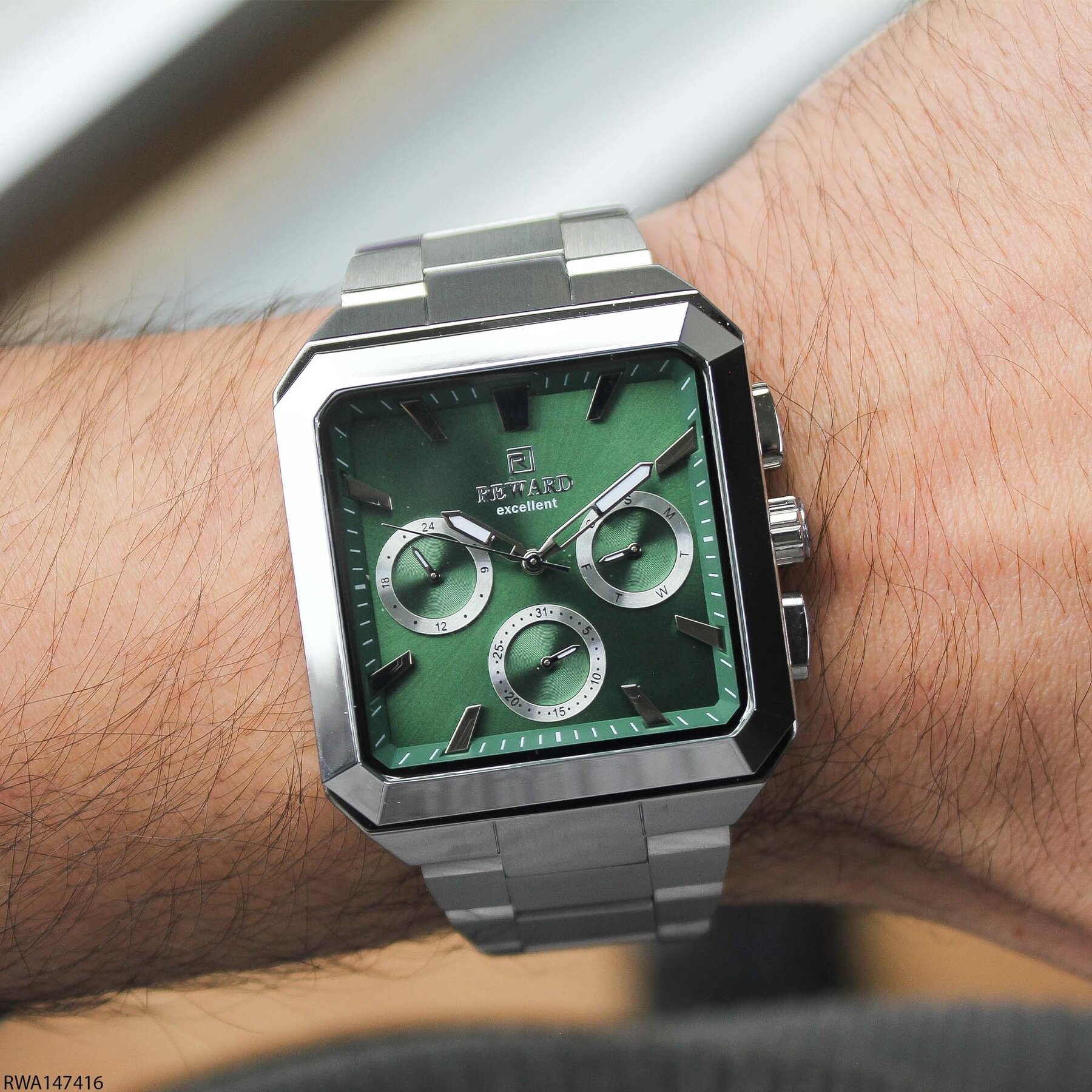 Reward RWA147416 Çelik Kordonlu Erkek Kol Saati